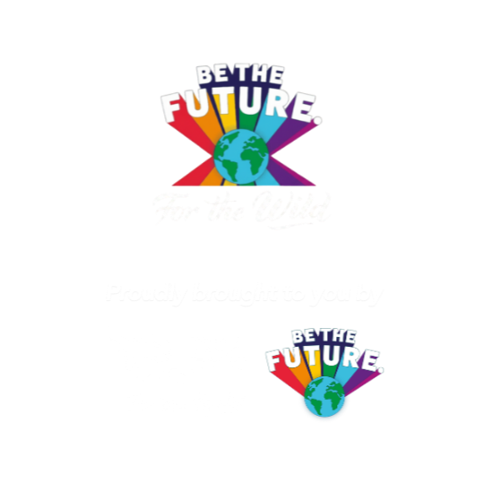Be the Future For The Wild logo and two supporting organisations