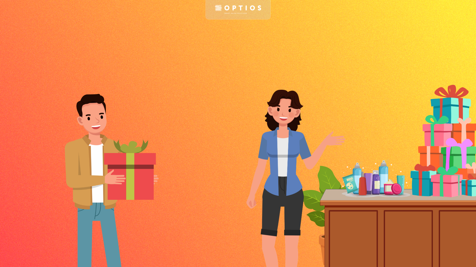 How can you boost your salon revenue with gift cards and gift packages?