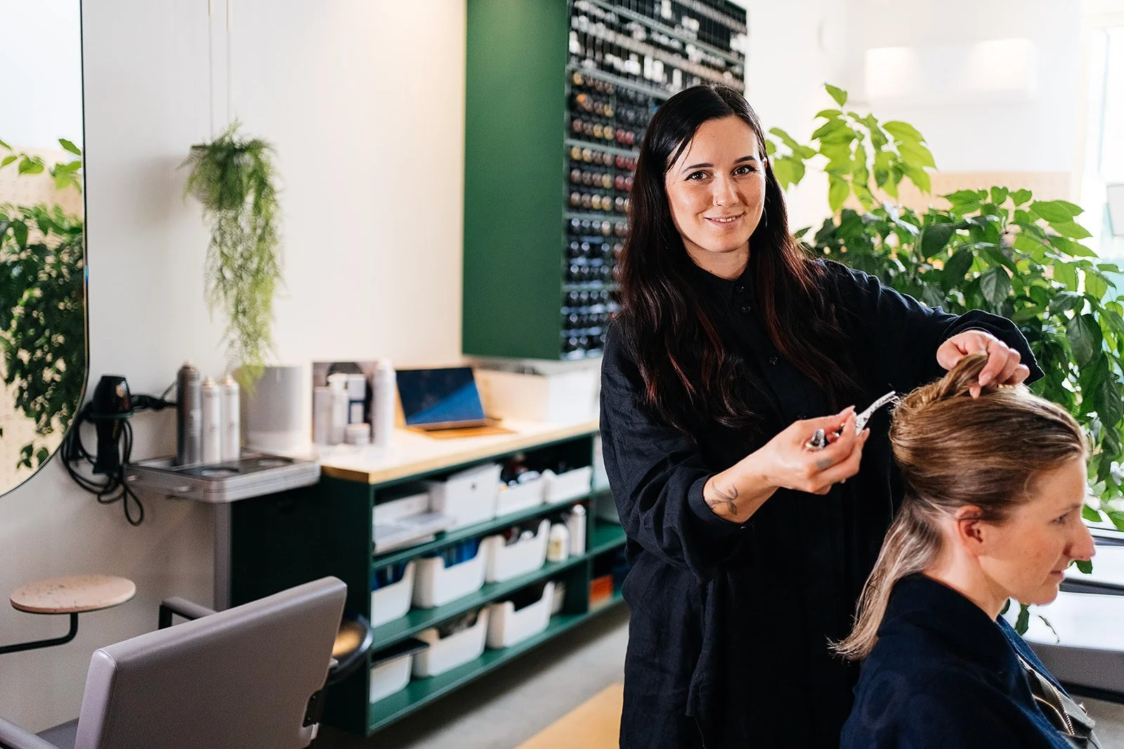 Hairdressers choose Optios software