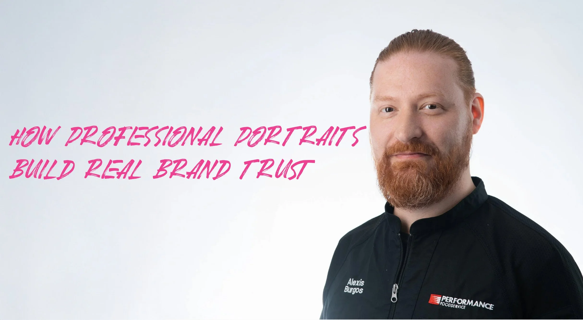 How Professional Portraits Build Real Brand Trust