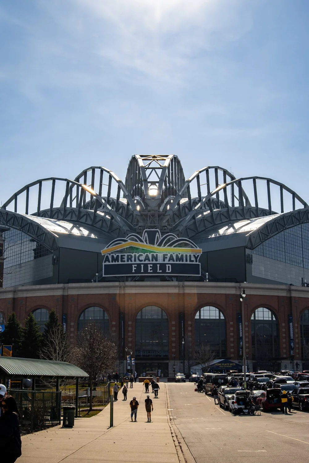 One of the images I wanted to create was the main signage above the main homeplate entrance