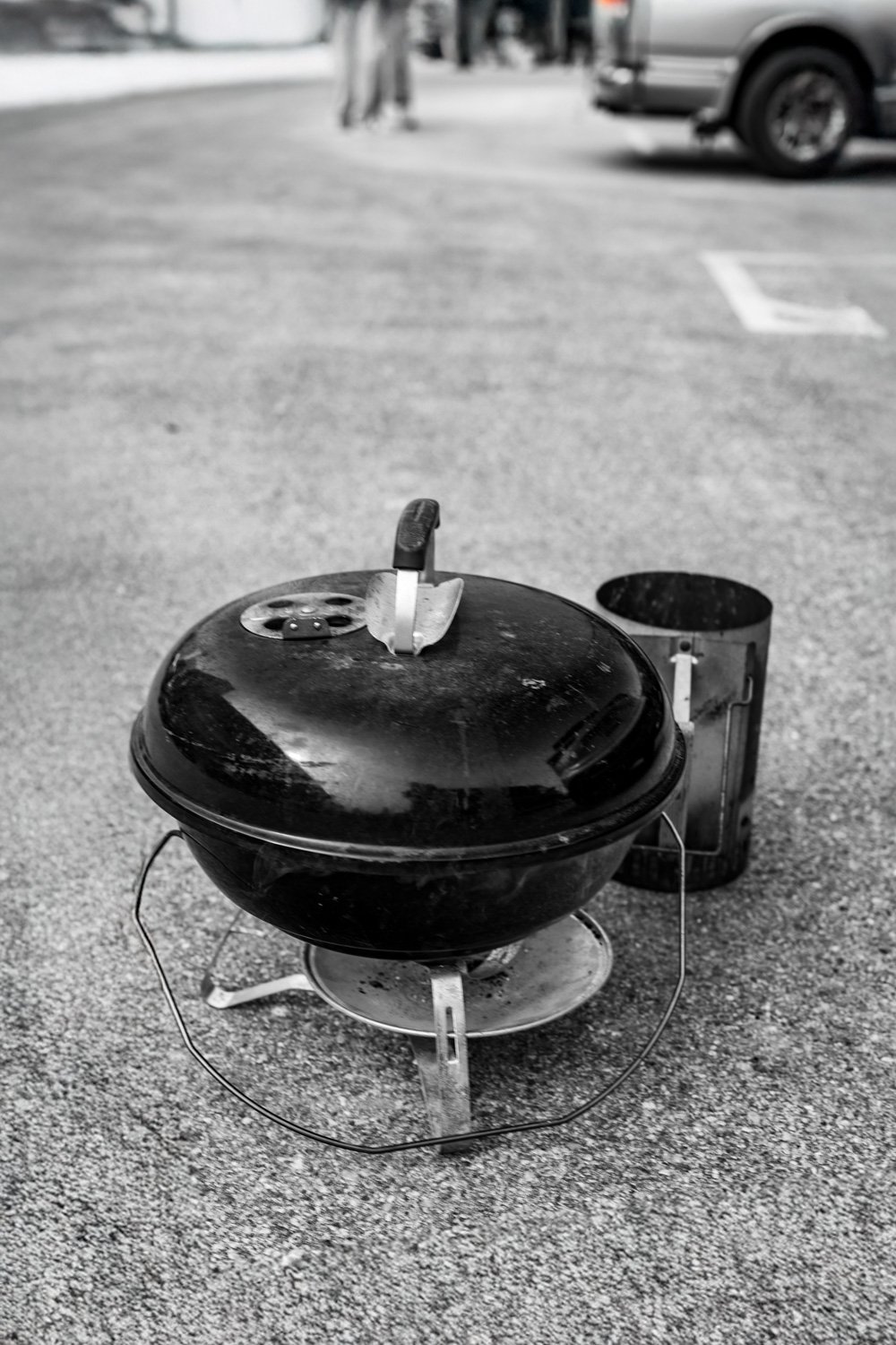 no one was guarding it... no brats left behind. DAMN.