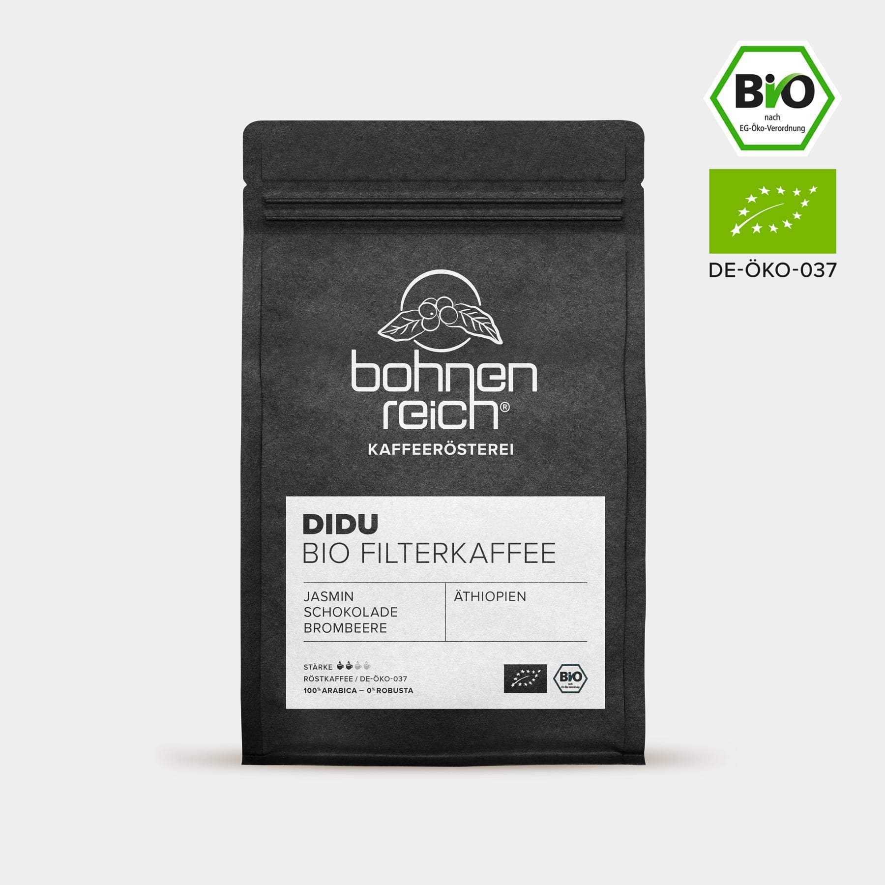Bohnenreich Kaffeerösterei Didu Bio Filterkaffee