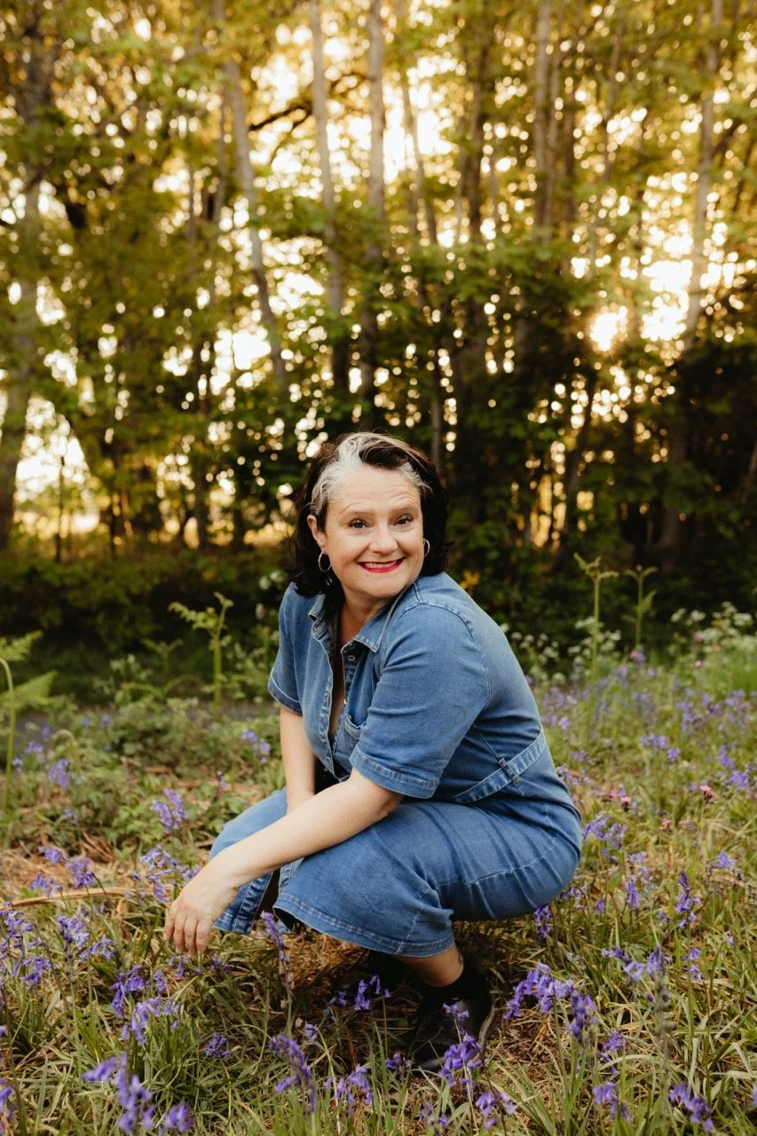 Gitte Monis, celebrant and funerals, in nature