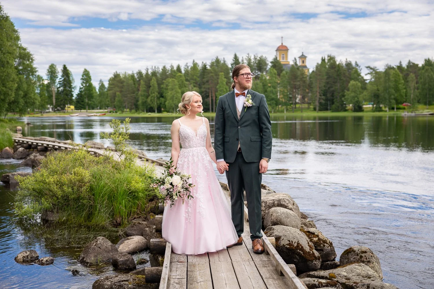Hääkuvaus Kuhmossa - Janna ja Antti