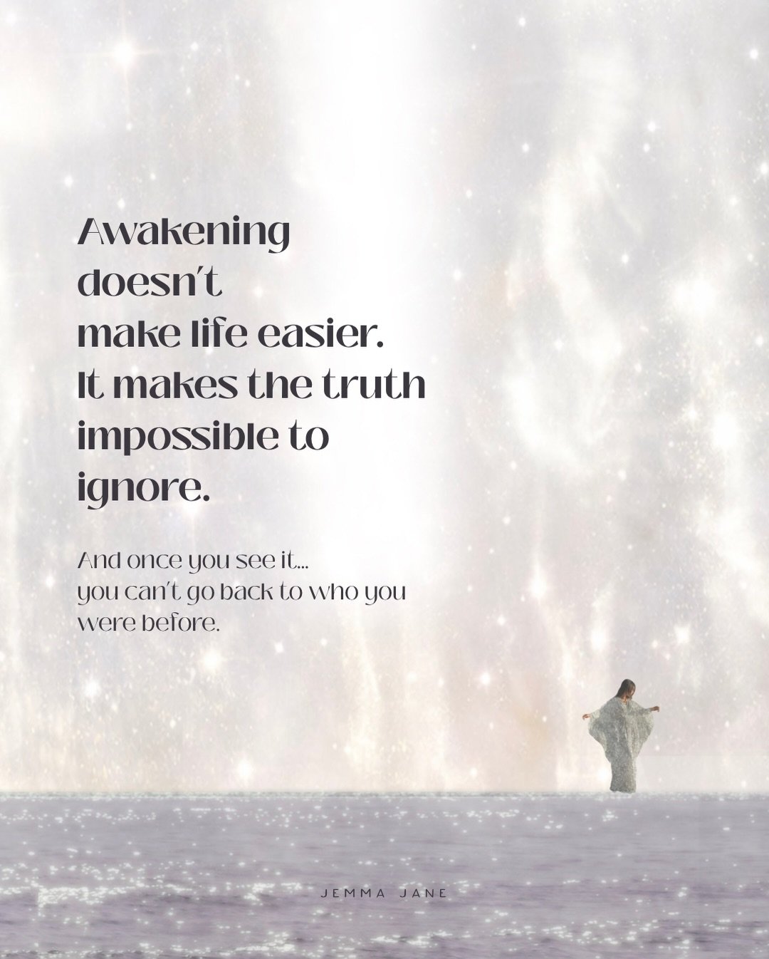 Awakening is often romanticised.

People talk about expanded consciousness, higher dimensions and intuitive gifts.

What they don&rsquo;t talk about is the integration.
The moment where your awareness has opened&hellip; but your body hasn&rsquo;t ful