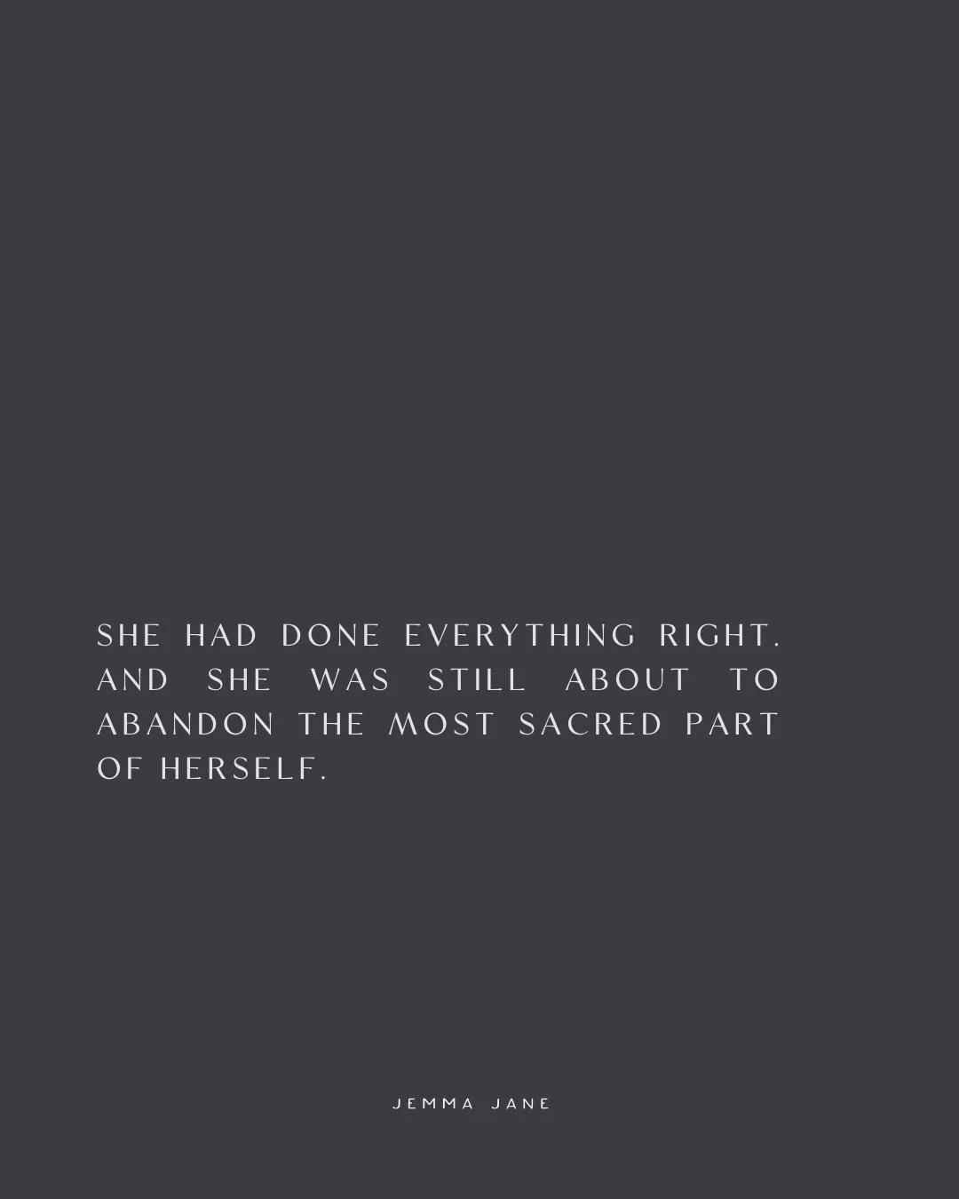 There is a version of you that already knows exactly what she&rsquo;s doing.

She doesn&rsquo;t need another training to confirm it. She doesn&rsquo;t need a system to follow or a modality to hide behind. She doesn&rsquo;t need plant medicine or some