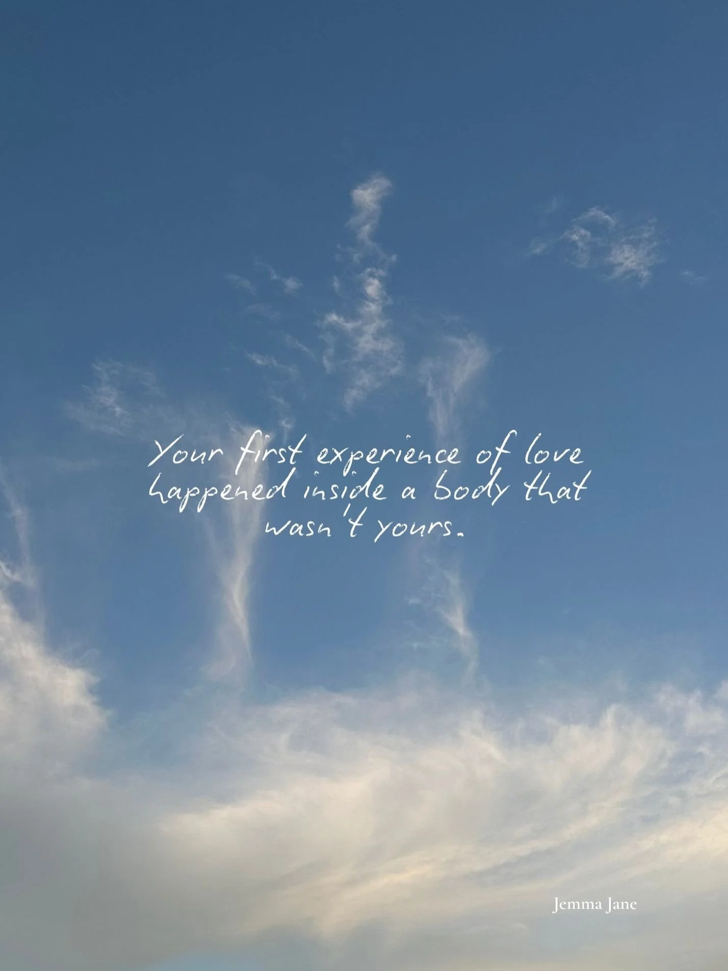 We spend so much of our lives trying to understand why we are the way we are.

Why we feel everything so deeply.
Why we can sense a room before anyone has spoken.
Why other people&rsquo;s moods affect us so much.
Why we learnt so early to anticipate,