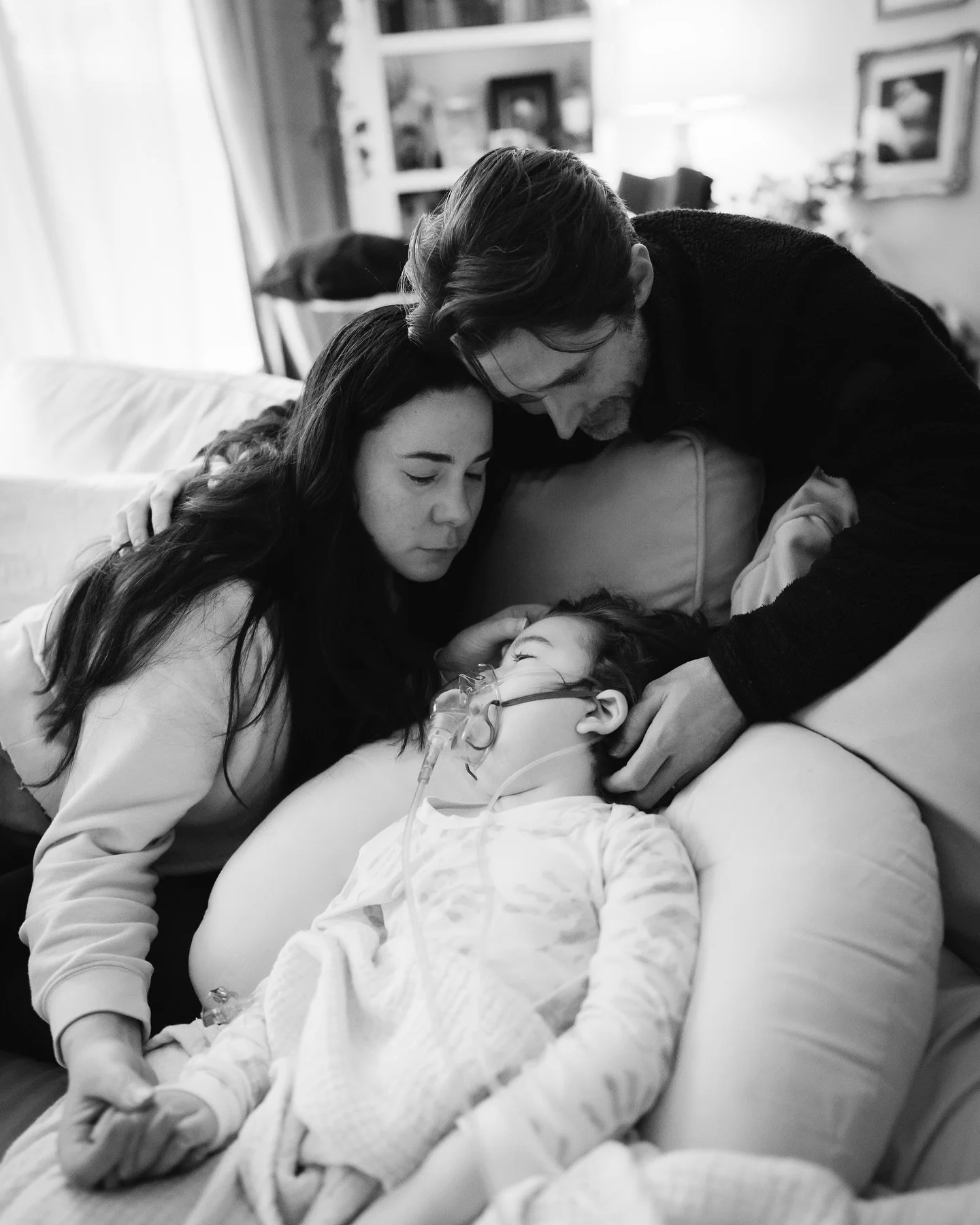 .

Aidan went to heaven in the night. 
Steph called at 3:17am.
I felt the immediate weight 
suspended in whispered vastness of 
&ldquo;he&rsquo;s gone&rdquo;
tried to shift some of it 
onto my back 
offering words to her,
fumbled but sincere. 
She&rs