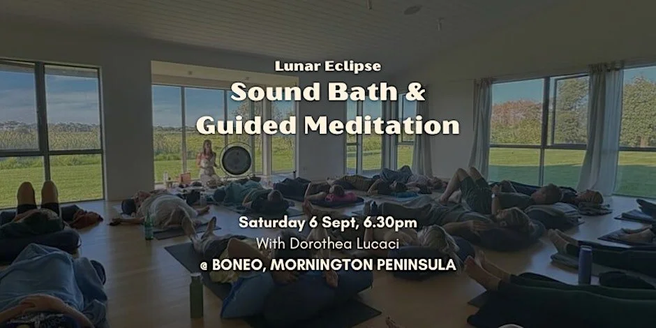Lunar Eclipse Sound Bath and Guided Meditation with Dorothea Lucaci