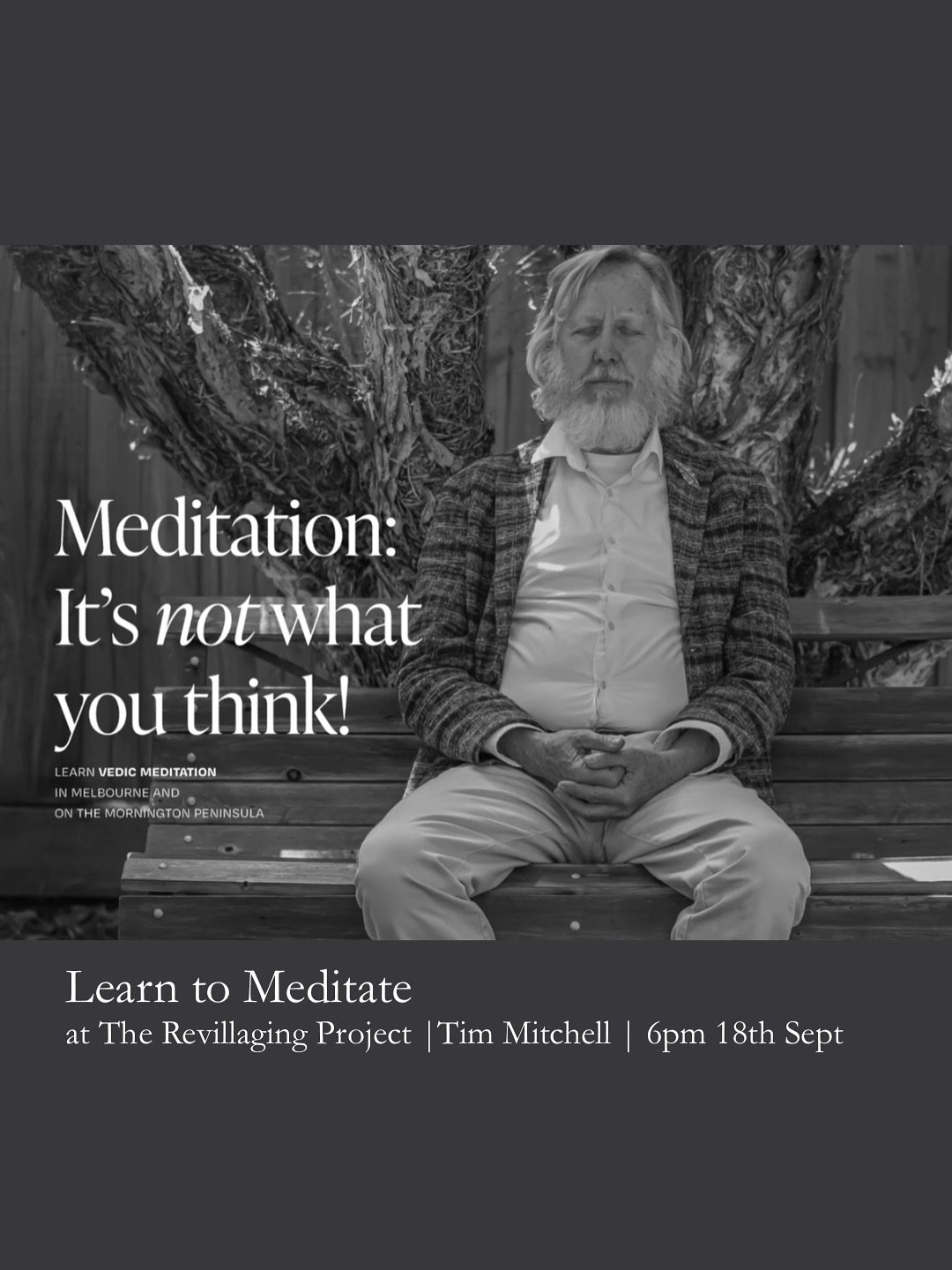 Over 20 years ago, in a small apartment in west Hollywood, I learned a simple mediation technique that changed my life&hellip;

We are delighted to welcome you to learn about Vedic meditation, an effortless and profound mediation technique. 

Thursda