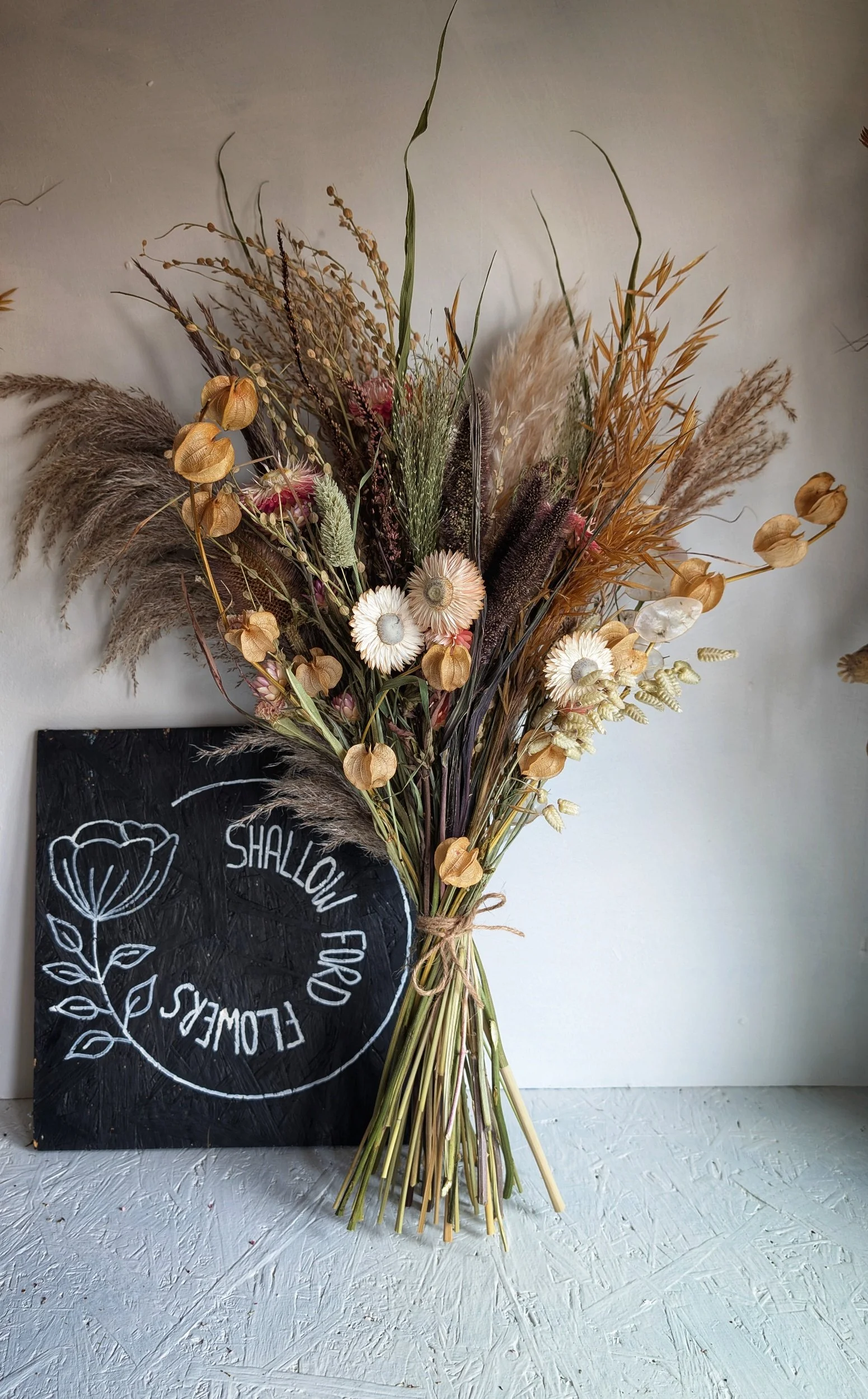 One-of-a-Kind Dried Flower Bouquet