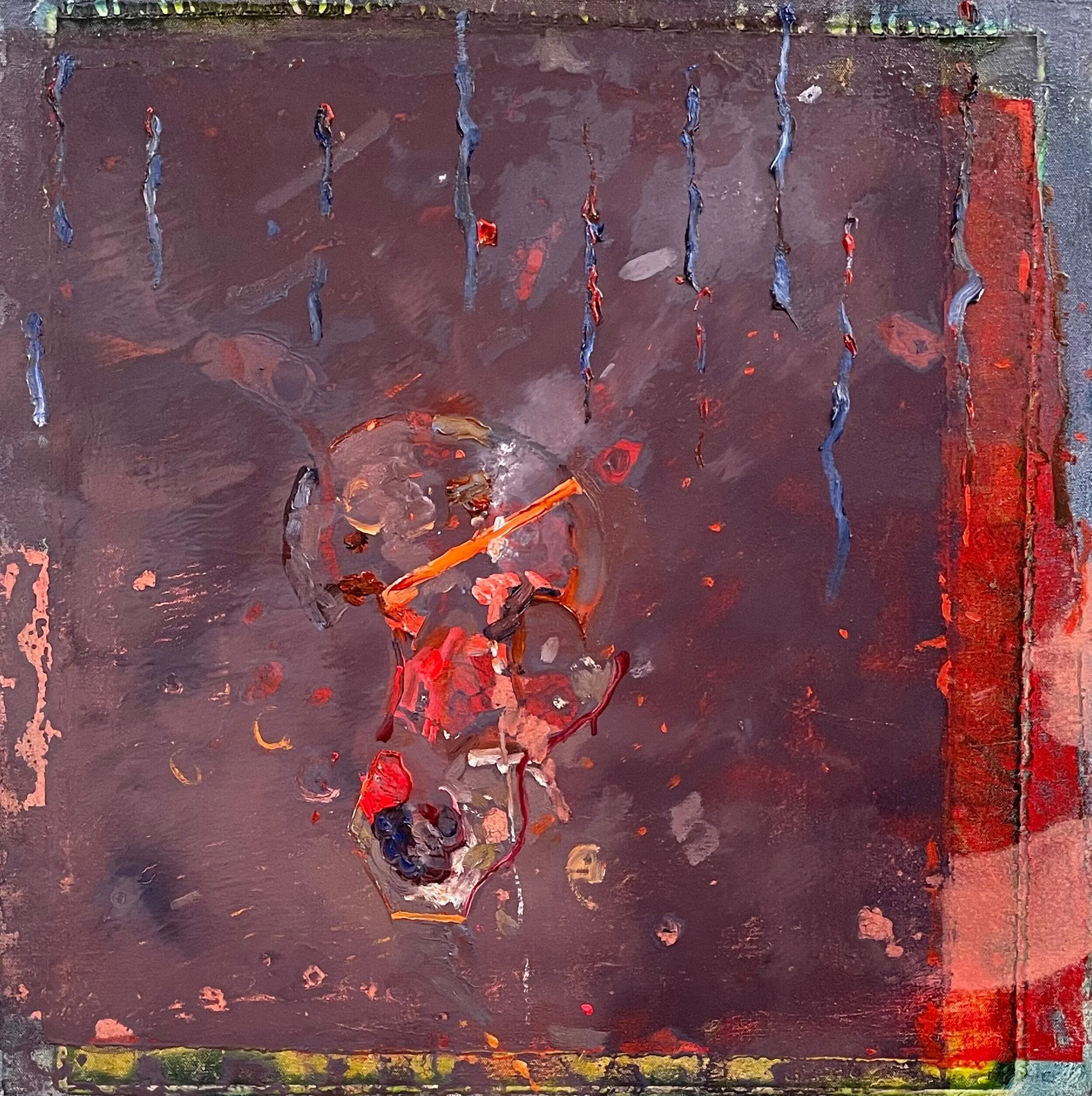 209FF 17, oil on canvas, 22"x22", 2021