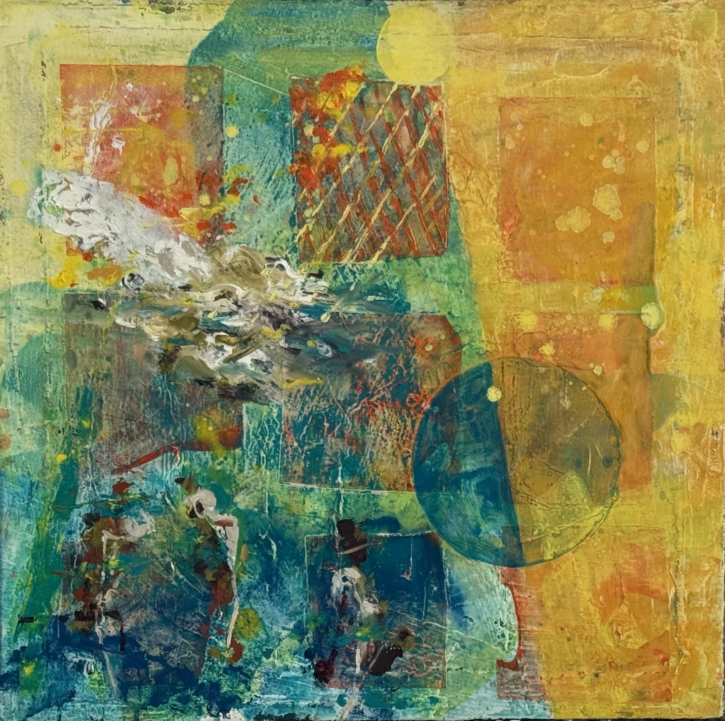 345-Season on the line(1), 22"x22", oil on canvas, 2025