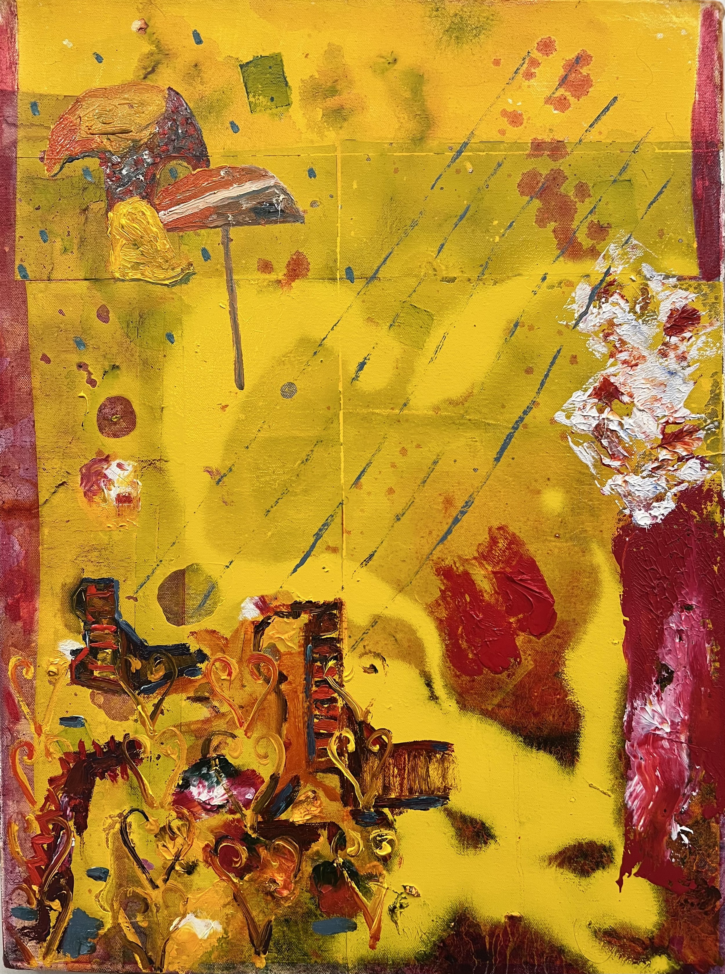 209FF 27, oil on canvas, 18"x24", 2021