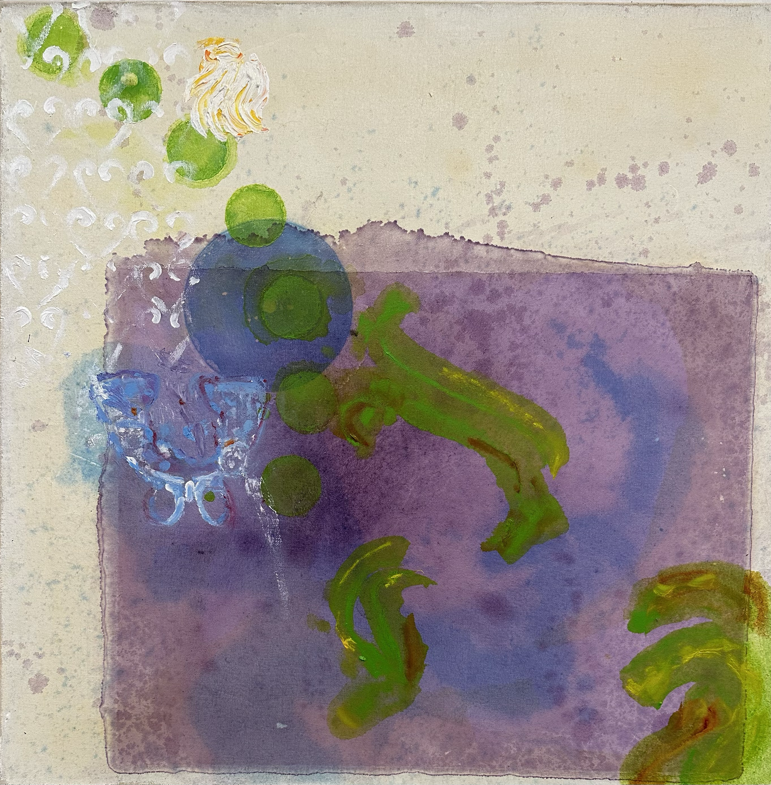209FF 50, 30"x30", oil on canvas, 2023
