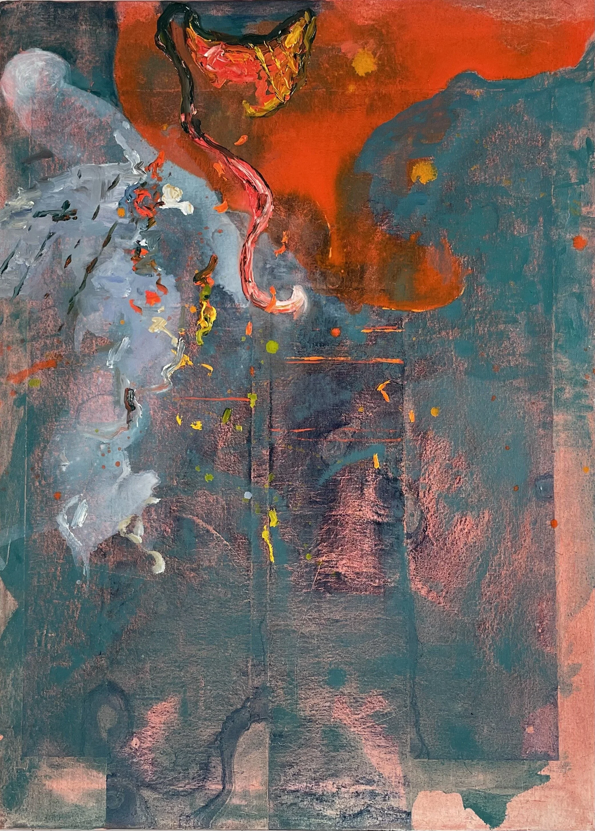 209FF 11, oil on canvas, 22"x30", 2021
