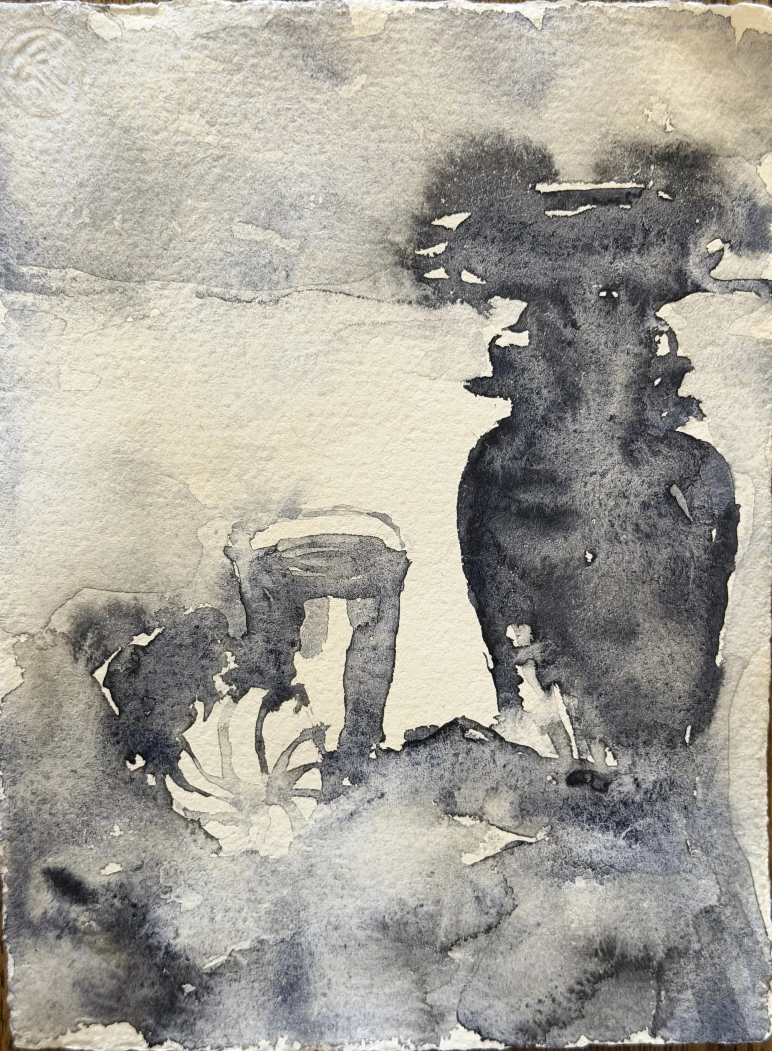 535.6_1.5.26, 8"x6", watercolor on paper, 2026