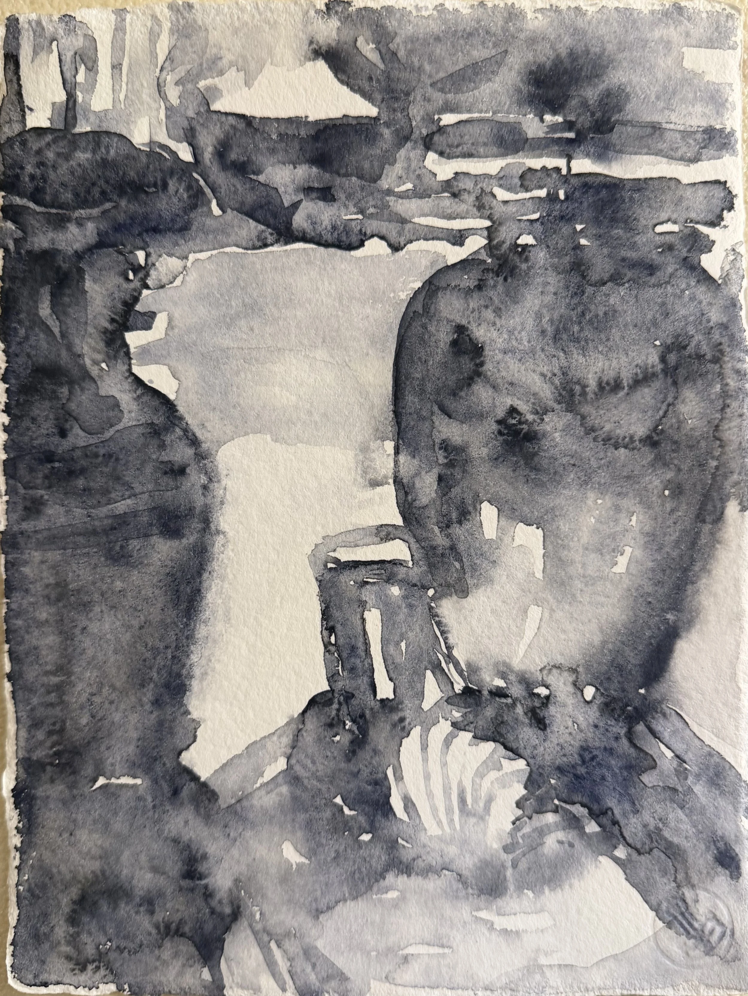 535.31_1.19.26, 8"x6", watercolor on paper, 202