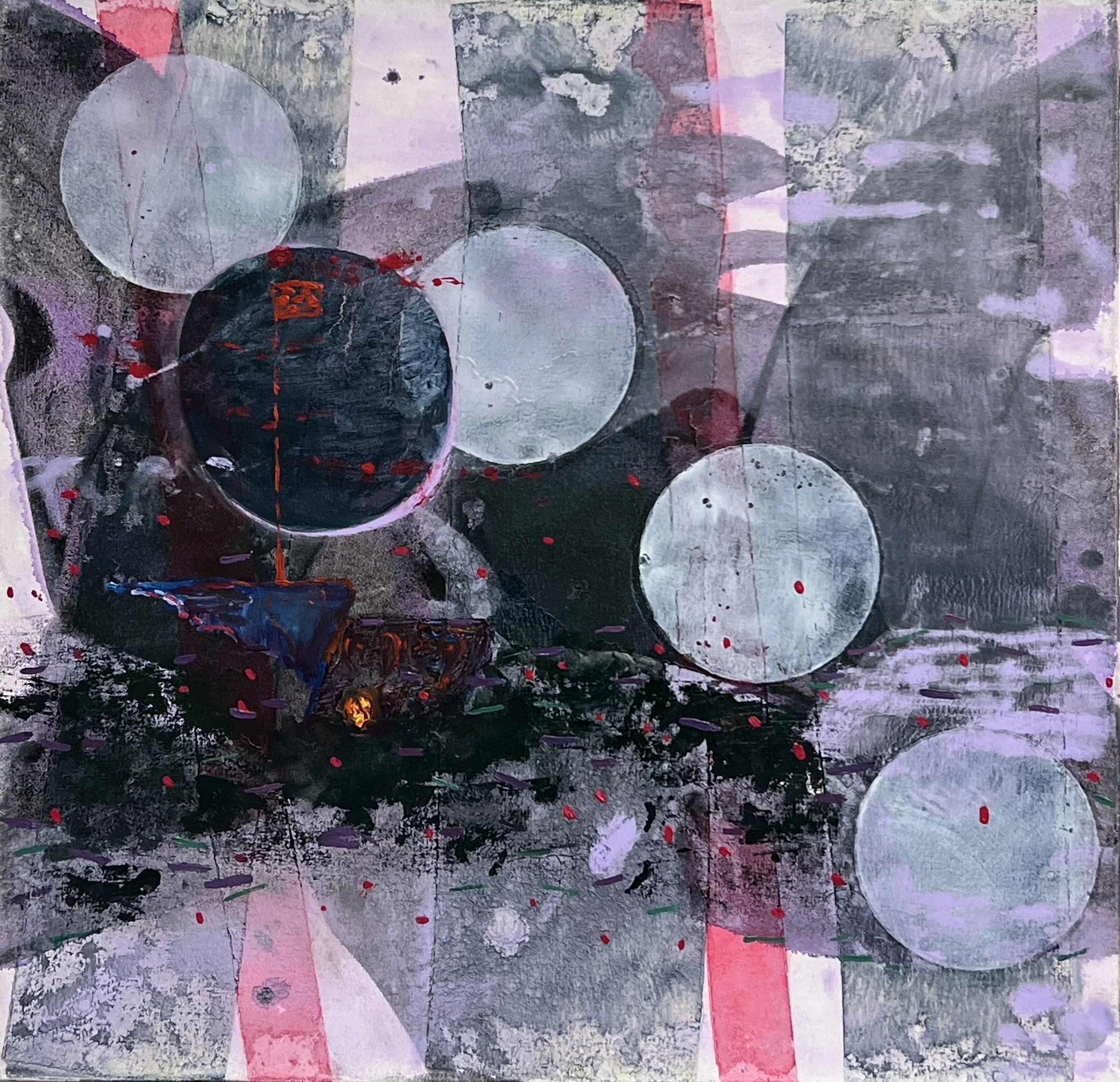 209FF 33, oil on canvas, 26"x26", 2022