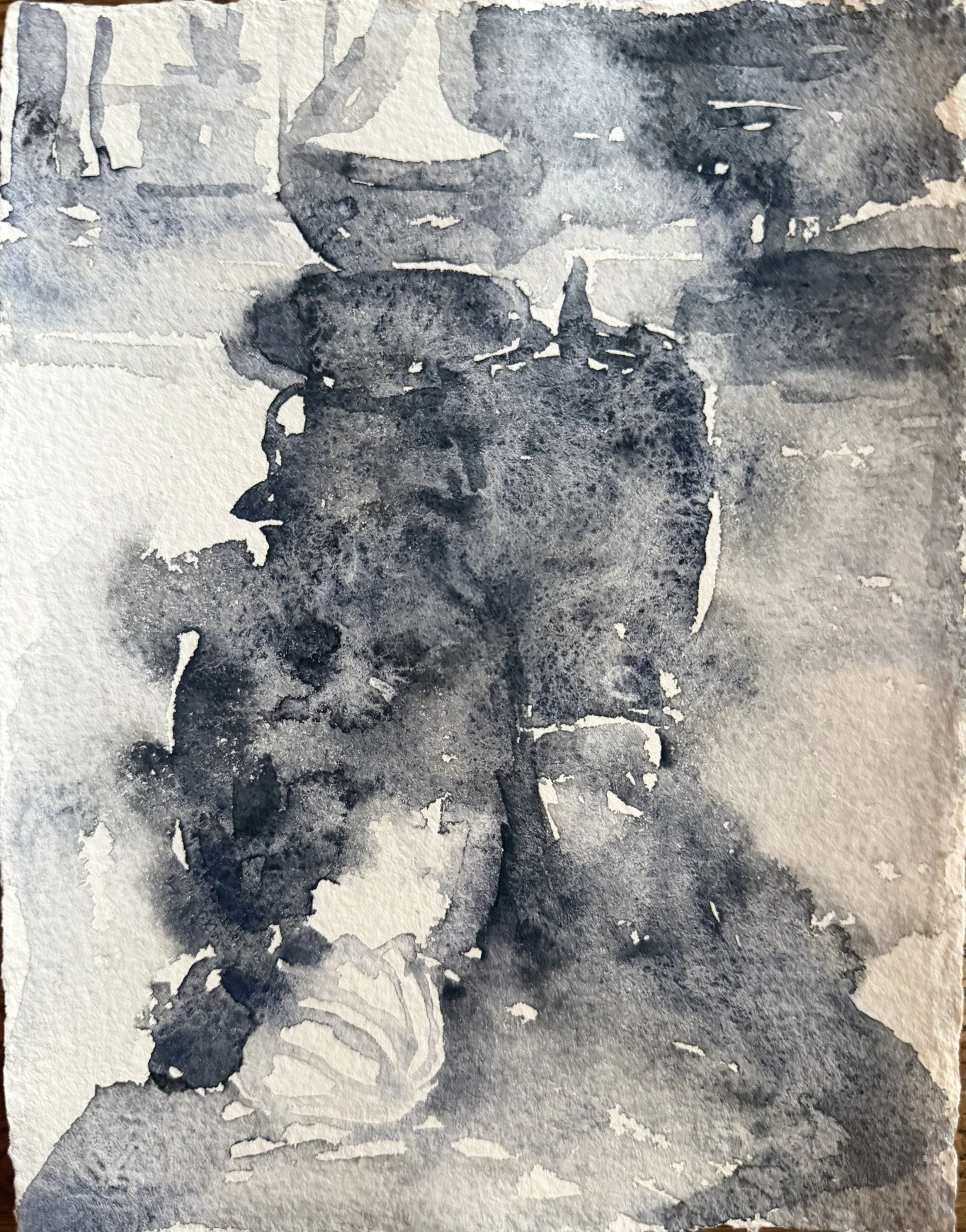 535.29_1.5.26, 8"x6", watercolor on paper, 2026