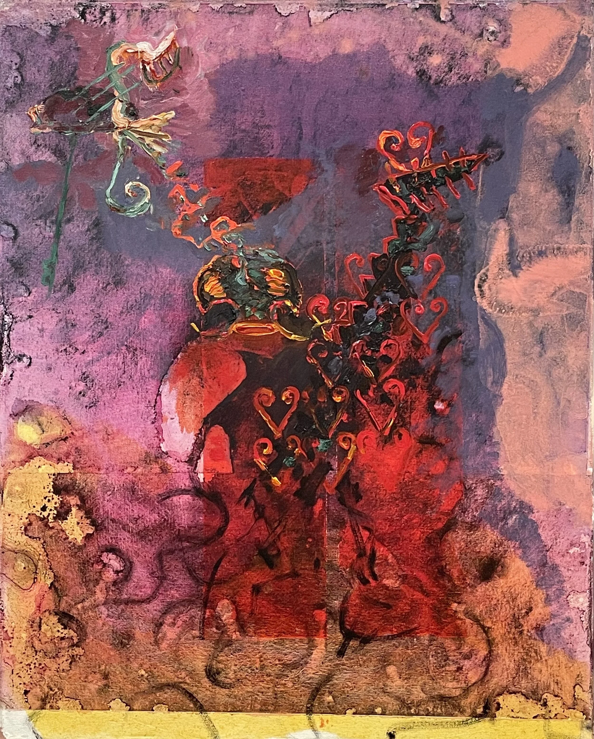 209FF 14/April 7, 24"x30", 2021, oil on canvas, 2021