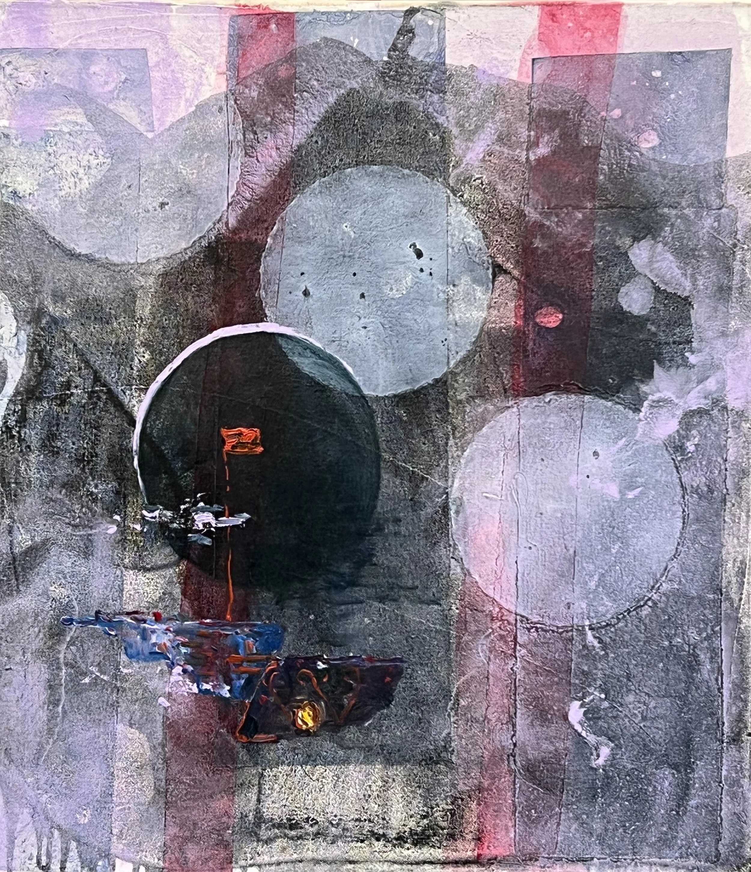 209FF 32, oil on canvas, 21"x24", 2022