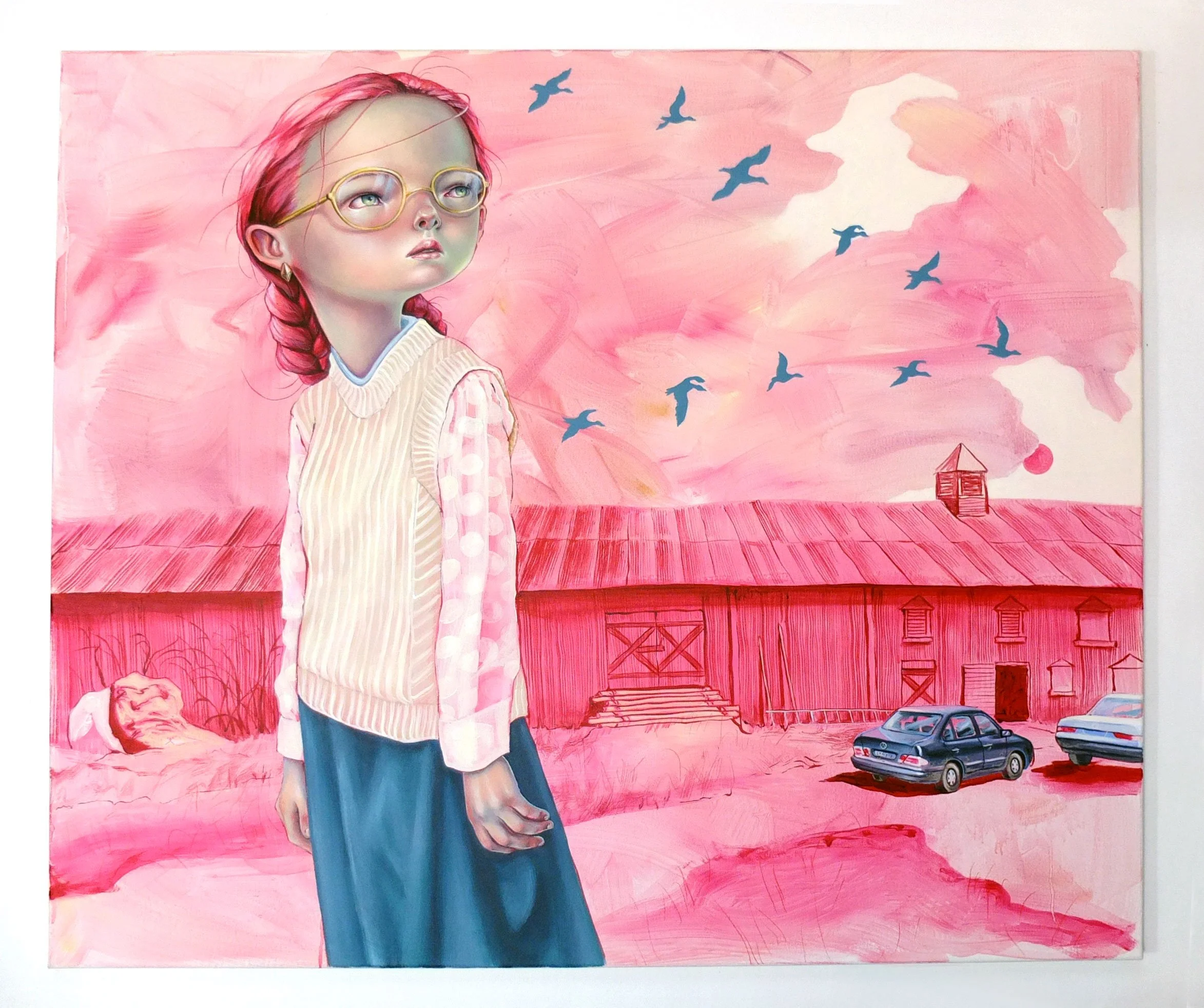 Limited edition Giclee print "Bubblegum blues"
