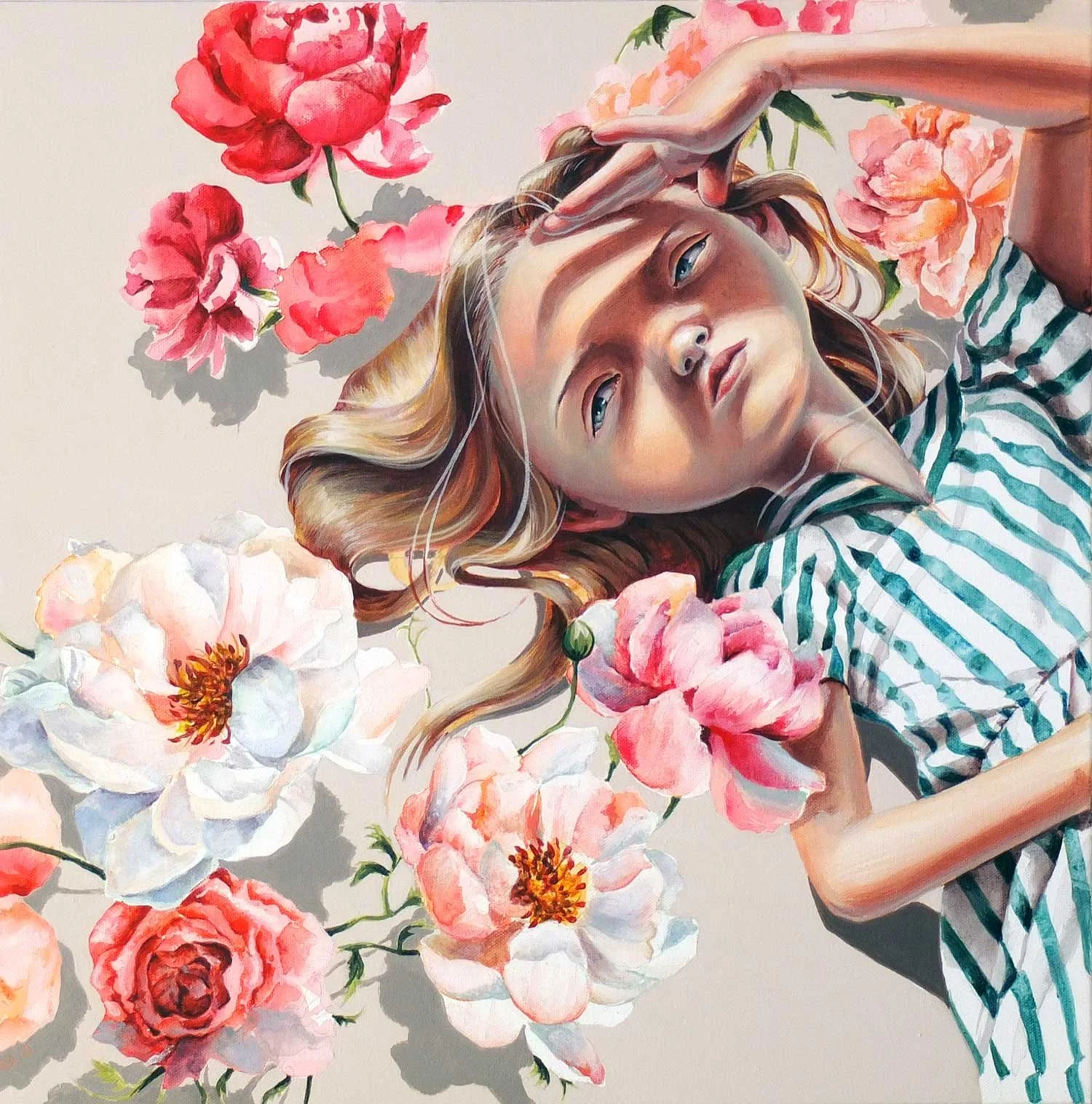 Limited edition Giclee print "Bubblegum blues"