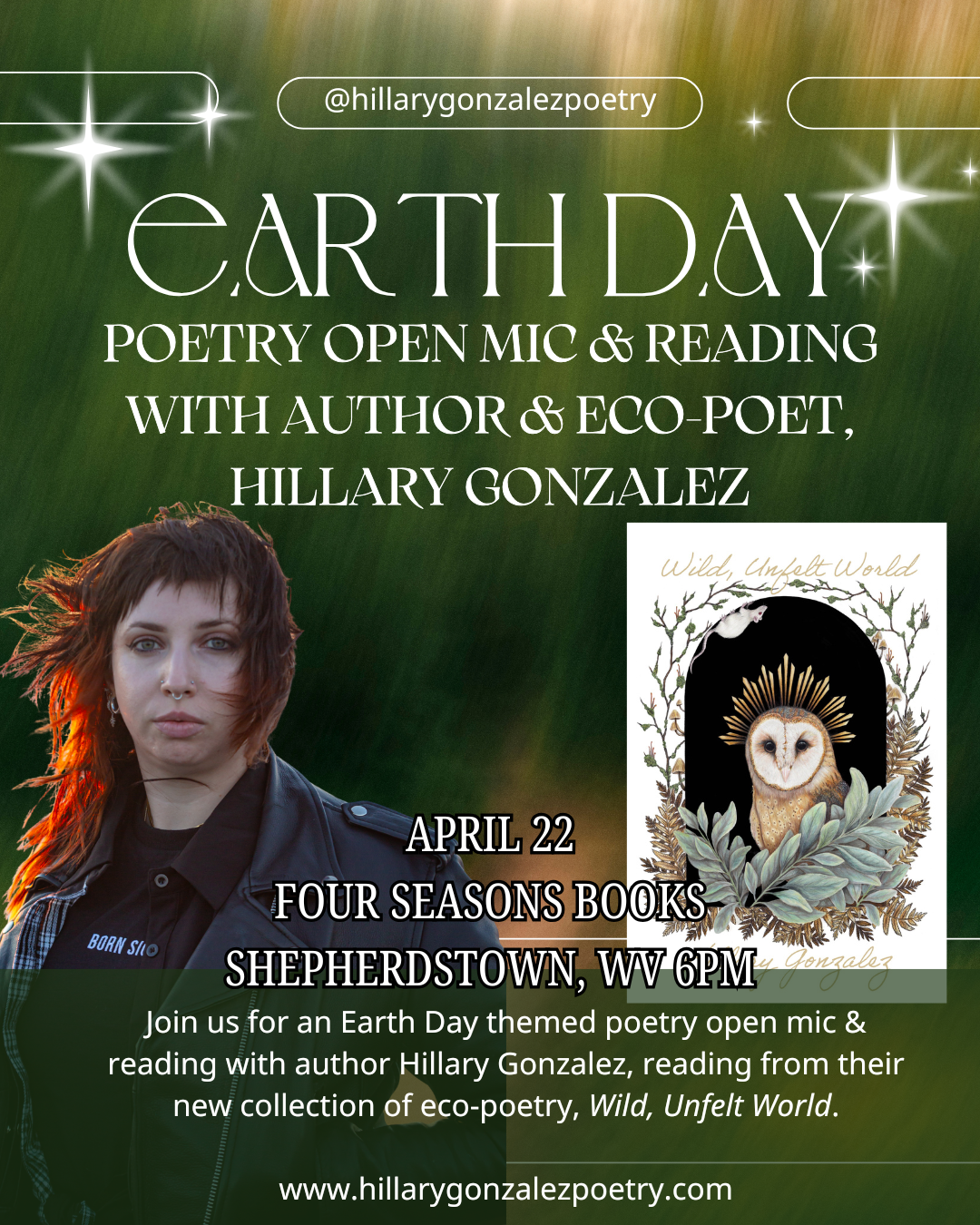 Earth Day Liberation Reading &amp; Open Mic