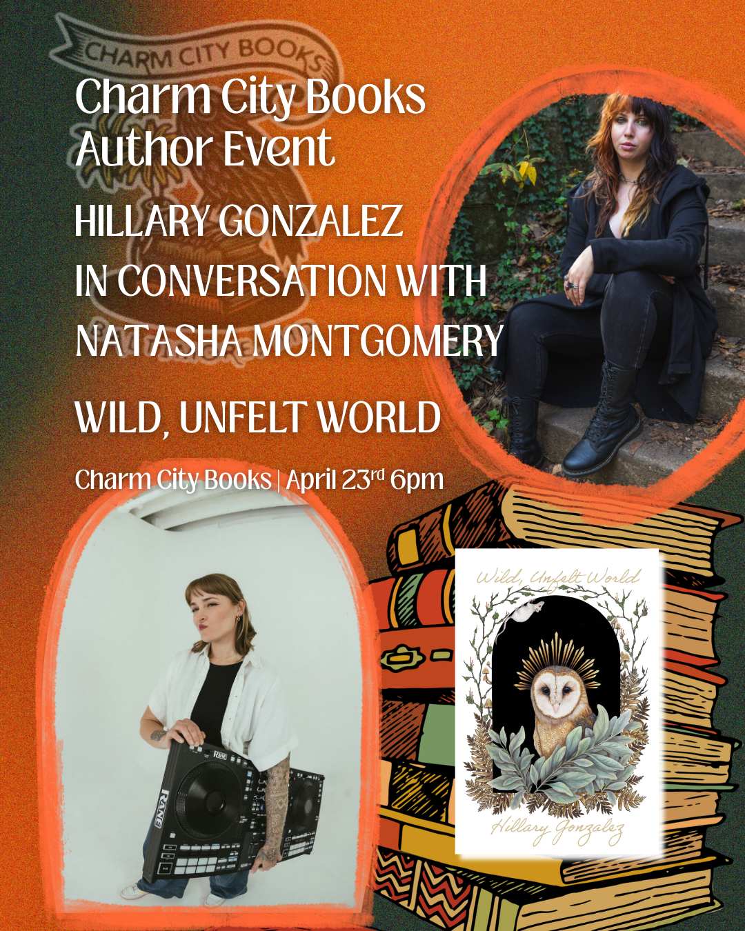 Charm City Books Presents: Author Talk with Hillary Gonzalez, in Conversation with Natasha Montgomery