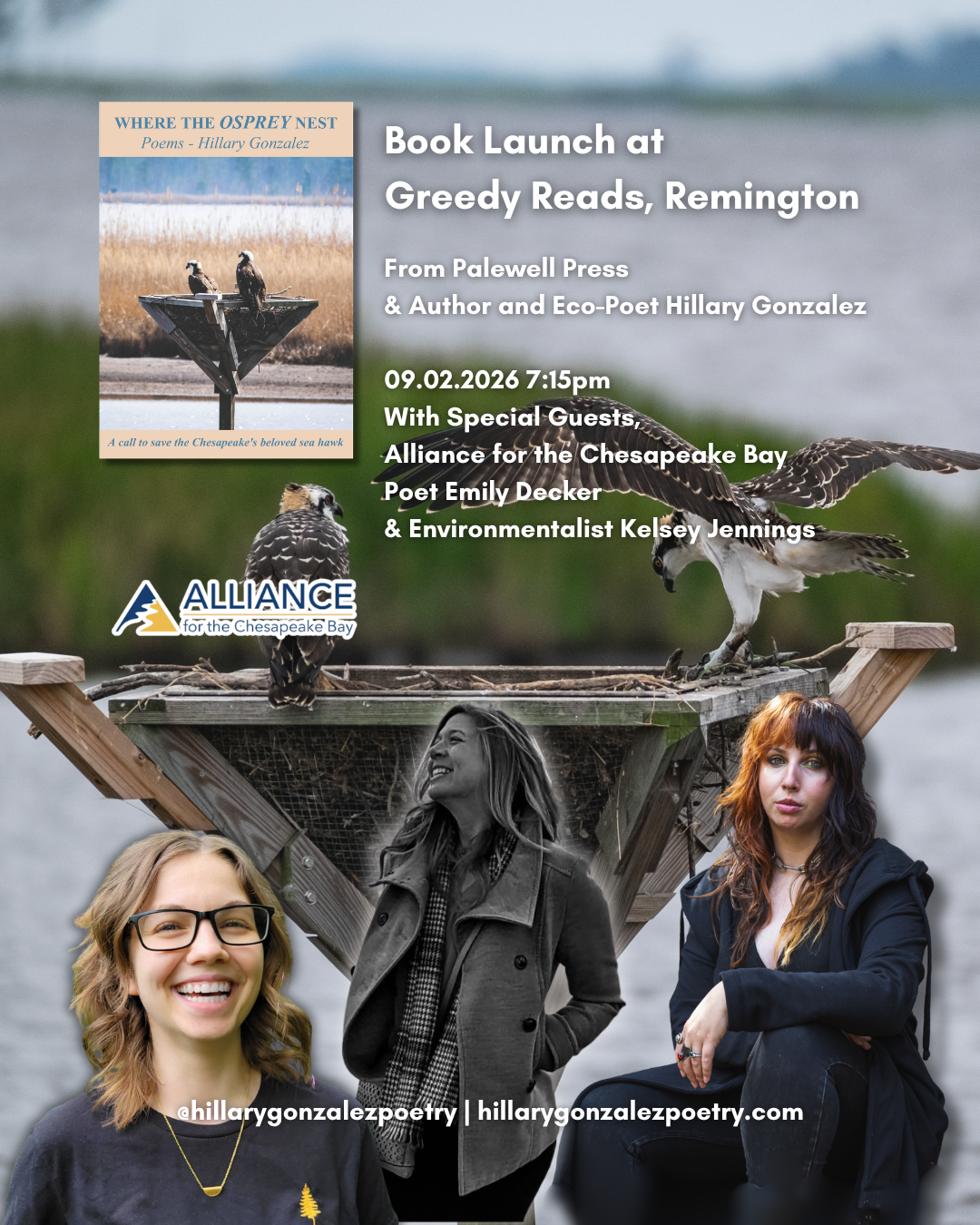 Where the Osprey Nest Book Launch Party