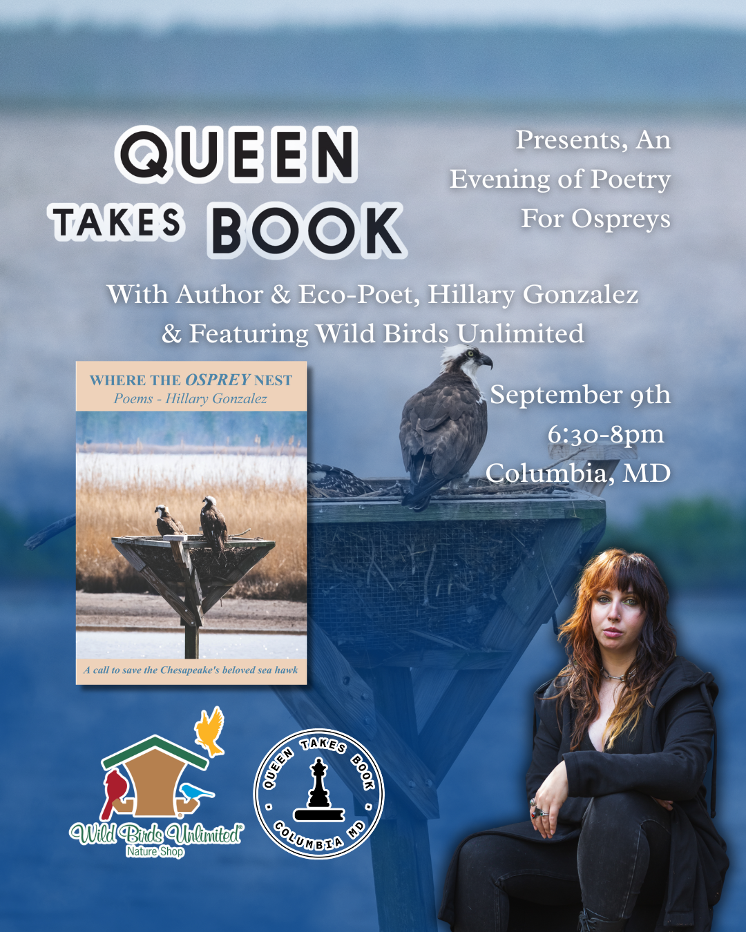 Where the Osprey Nest Book Reading With Wild Birds Unlimited
