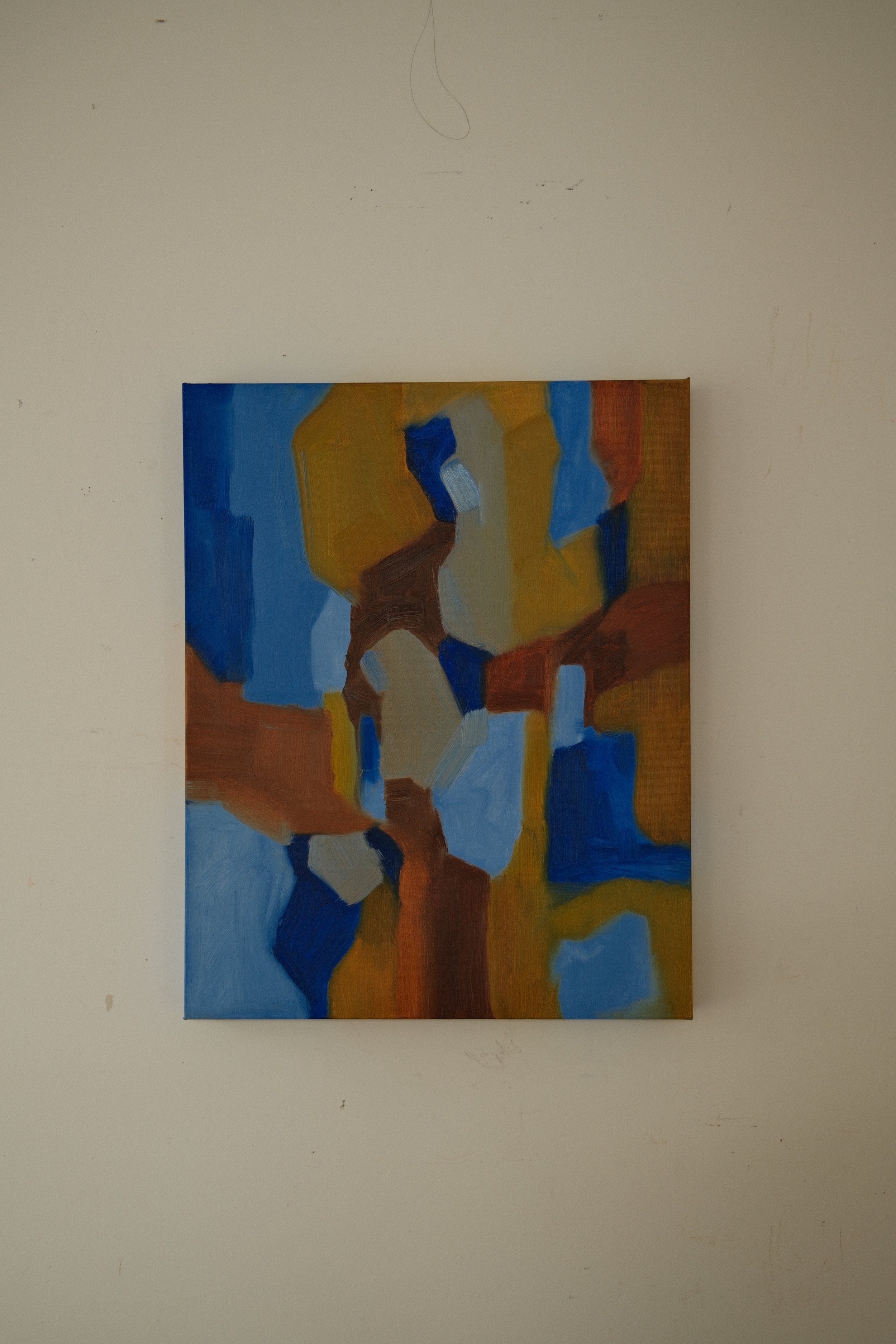 "Cobalt Feathers"
16" x 20"
Oil on canvas