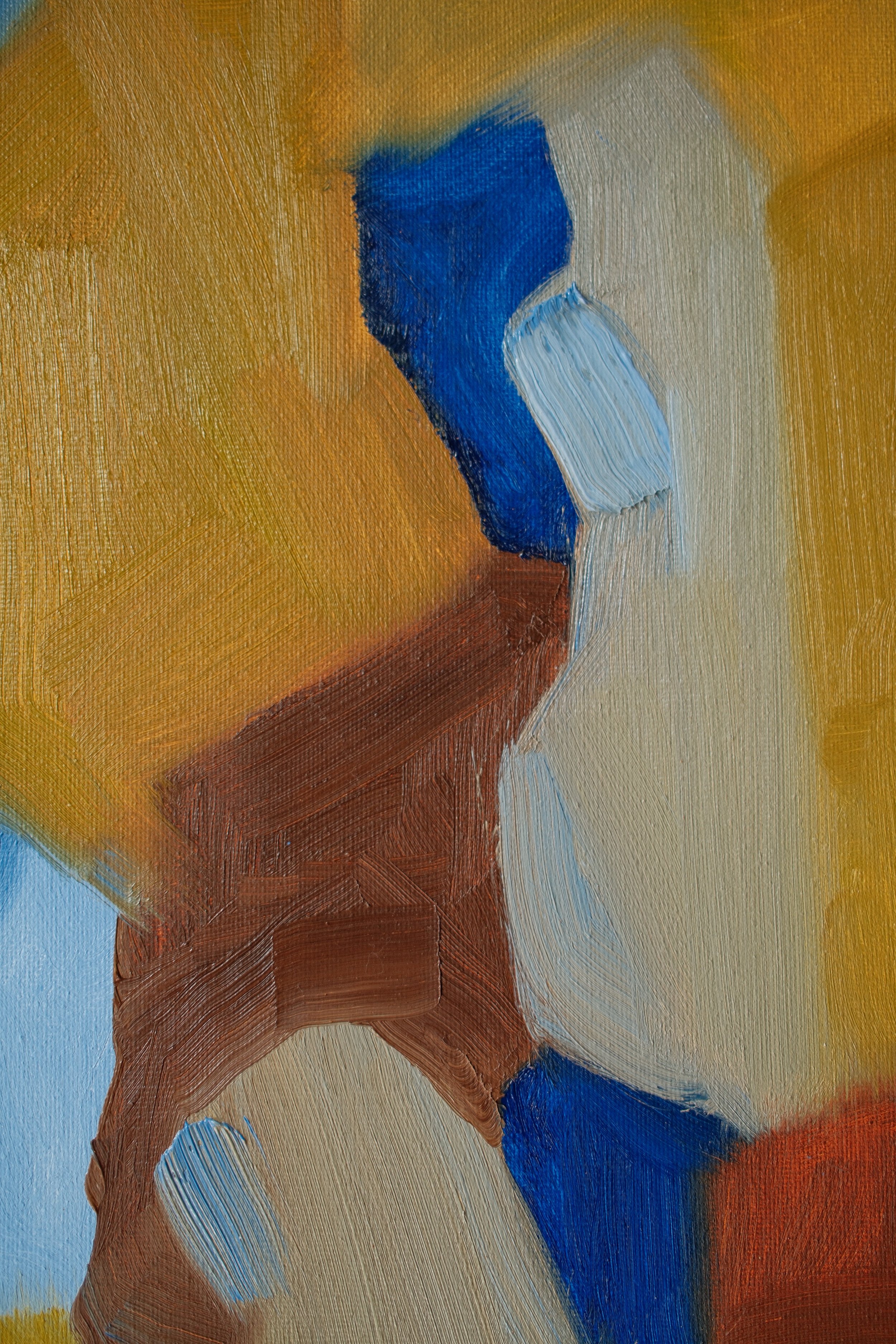 "Cobalt Feathers"
16" x 20"
Oil on canvas