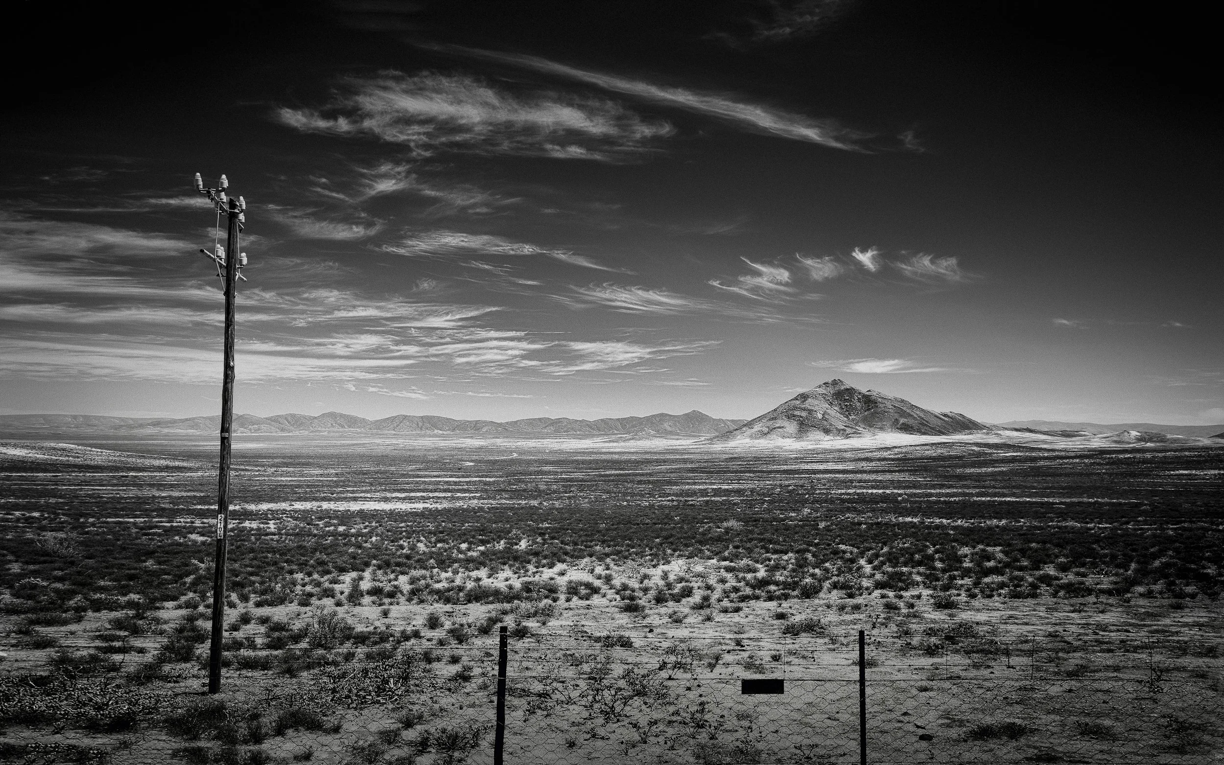 Early fine art landscape photograph taken in South Africa, 2012