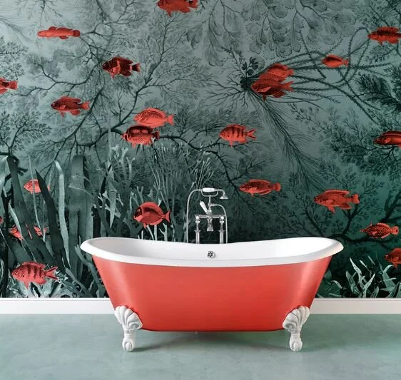 BATHTUB IDEAS THAT MAKE A SPLASHY STATEMENT
