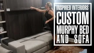 Inspired Interiors Custom Murphy Bed and Sofa