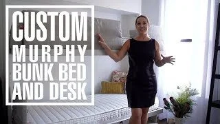 Inspired Interiors Custom Murphy Bunk Bed &amp; Desk