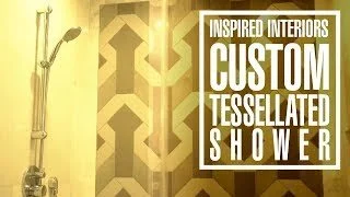 INTERIOR DESIGN CHICAGO | Inspired Interiors Custom Tessellated Shower