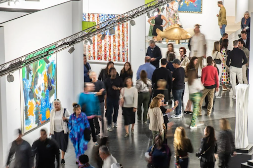 Established art fairs like Art Basel Miami are booming this year and a great place to find both highly sought after contemporary works by both well-established and hot new talents.