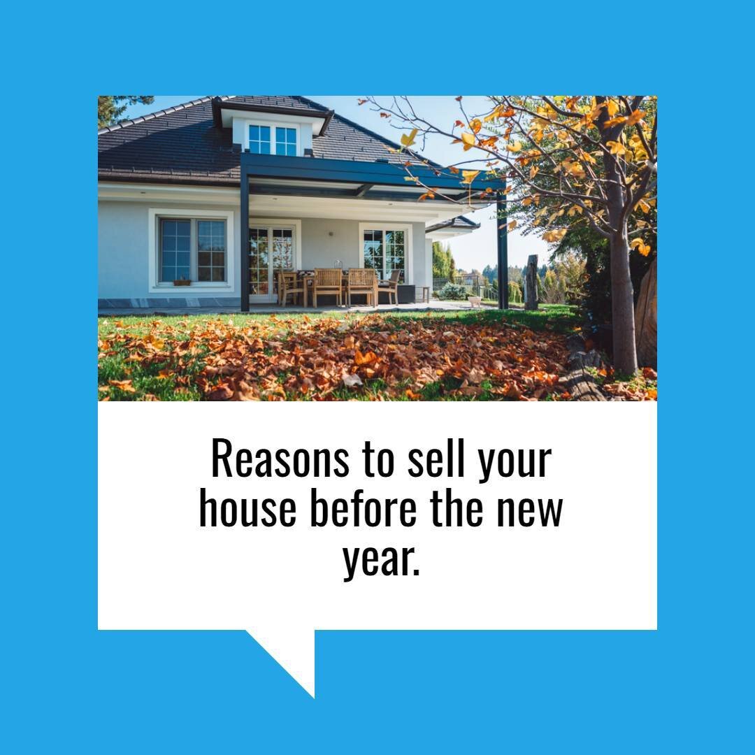 As the year winds down, you may have decided it's time to make a move and put your house on the market. But should you sell now or wait until January? While it may be tempting to hold off until after the holidays, here are three reasons to make your 