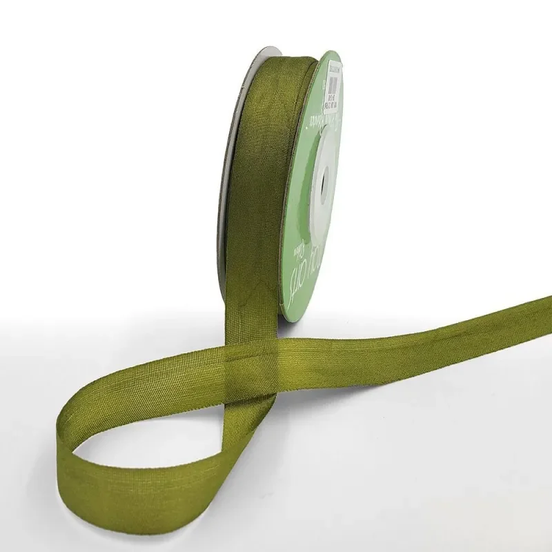 Olive Silk Ribbon