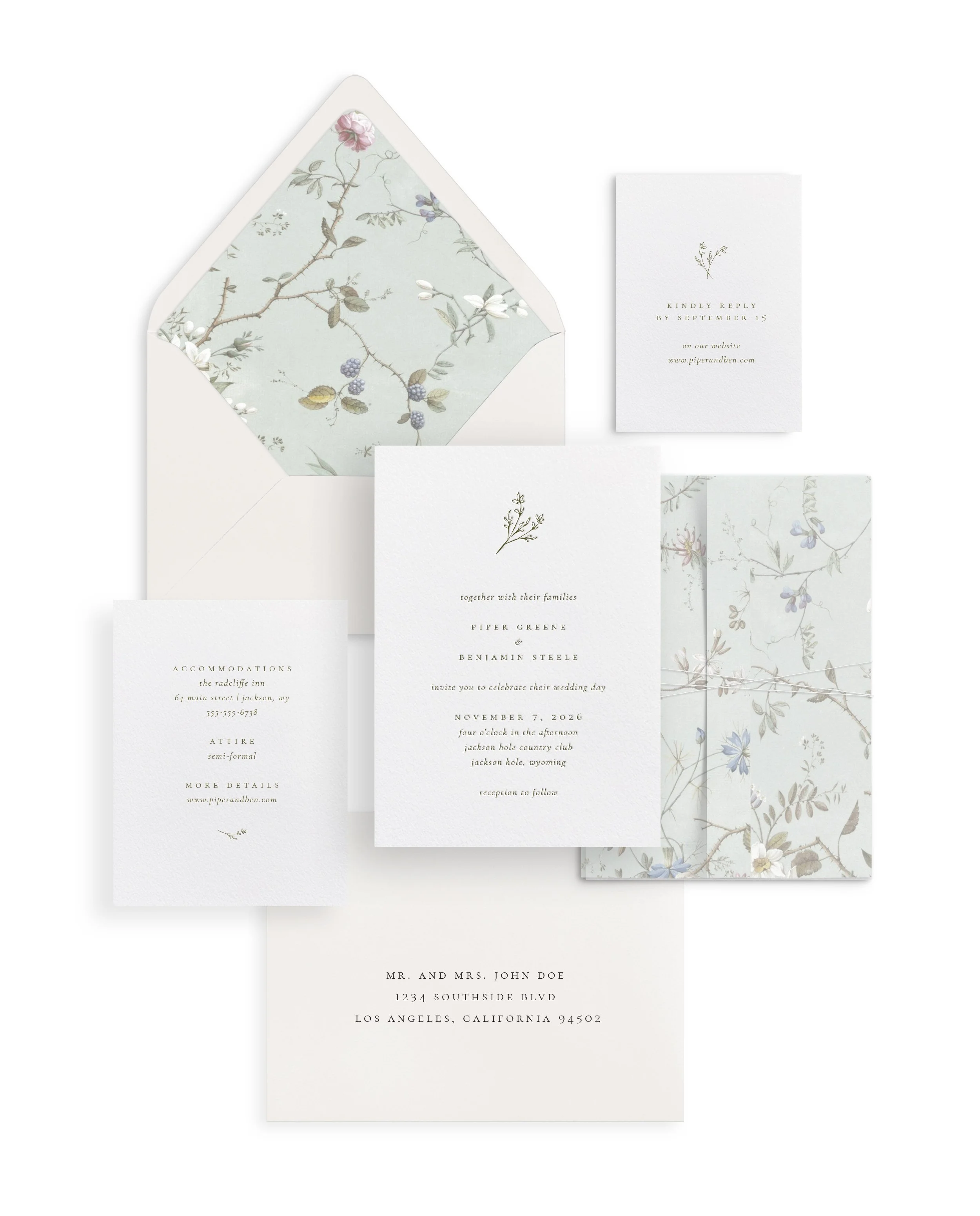 Piper Invitation Suite