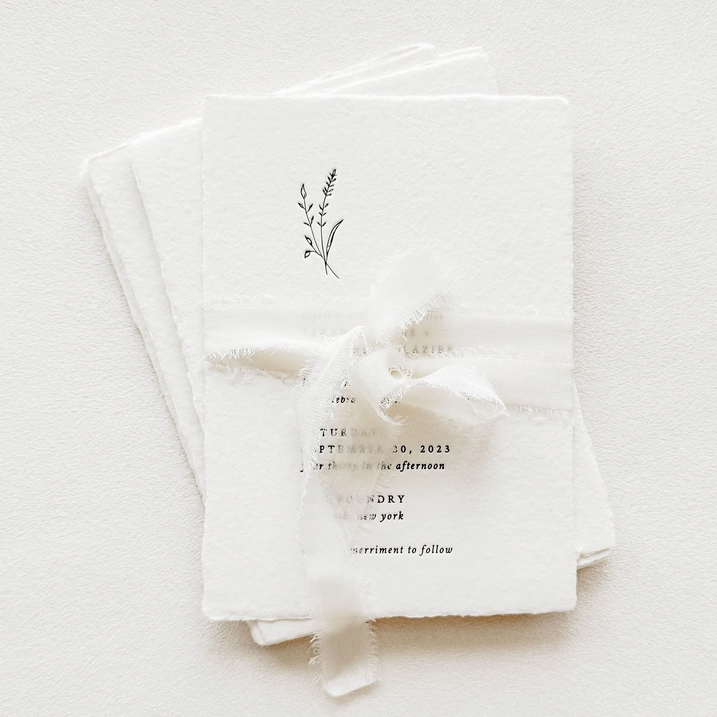 SUMMER SALE - While we are on break, we are offering 10% off all orders placed on our website! We can't wait to get back and begin designing for you!

Custom Bespoke Wedding Invitations / Save the Dates
