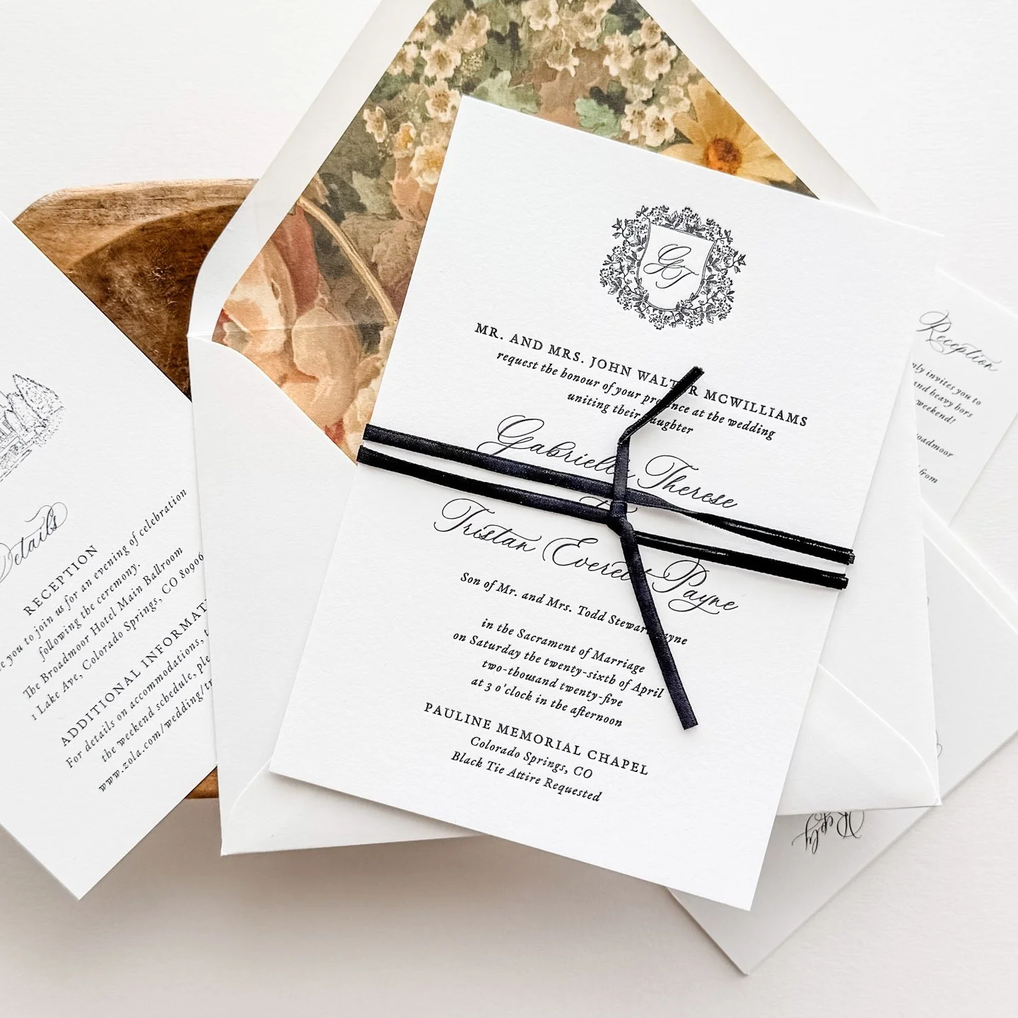 In custom monogram mode!!! 

Custom Bespoke Wedding Invitations / Save the Dates