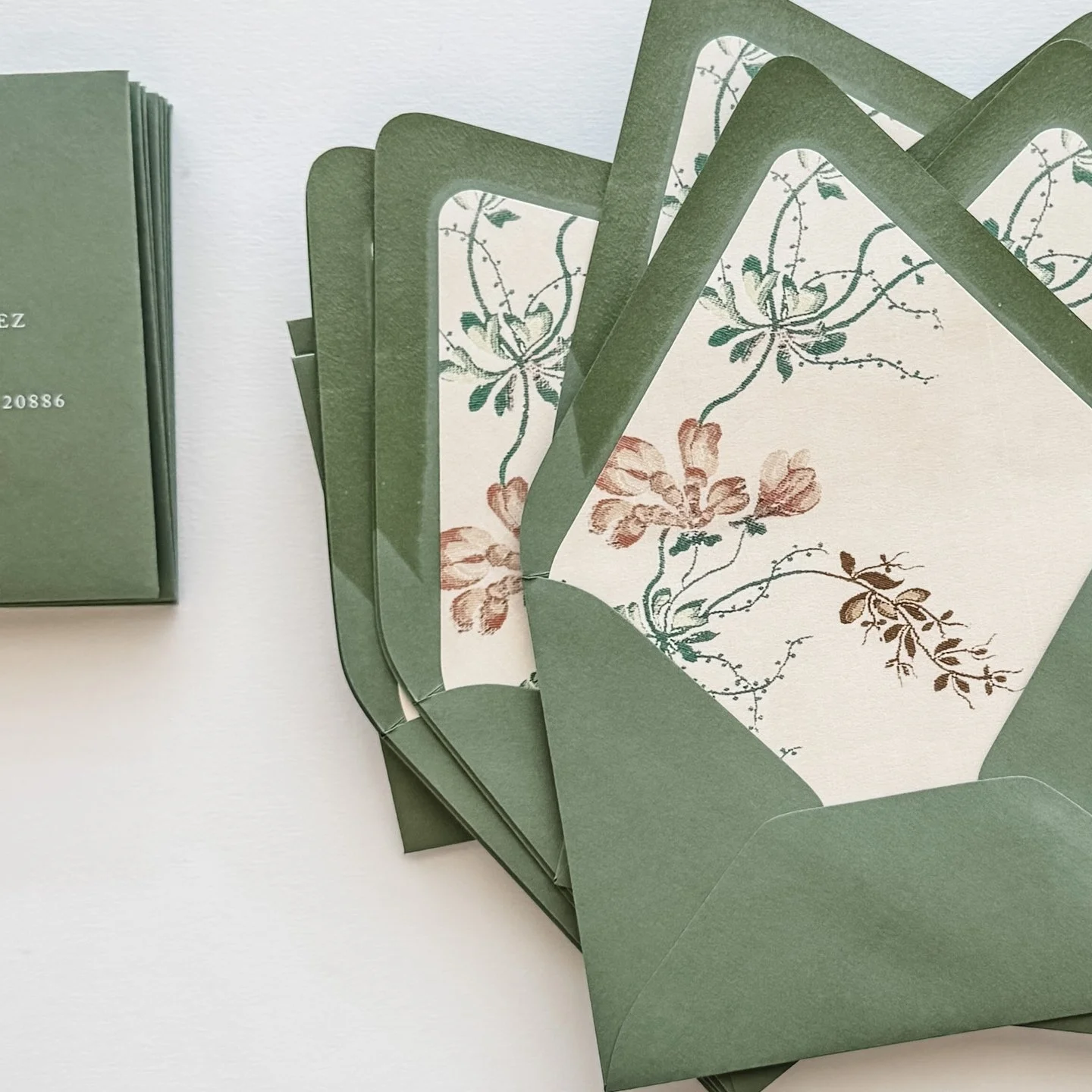 The prettiest envelope liners ....

Custom Bespoke Wedding Invitations / Save the Dates