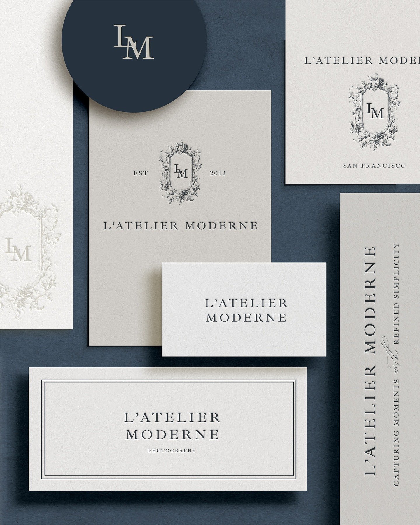 Happy Wednesday! While the wedding season is slowing down, we would like to pause for a moment and reflect on businesses who are looking to rebrand next year. We have brand new semi-custom designs in the shop, and of course offer custom branding solu