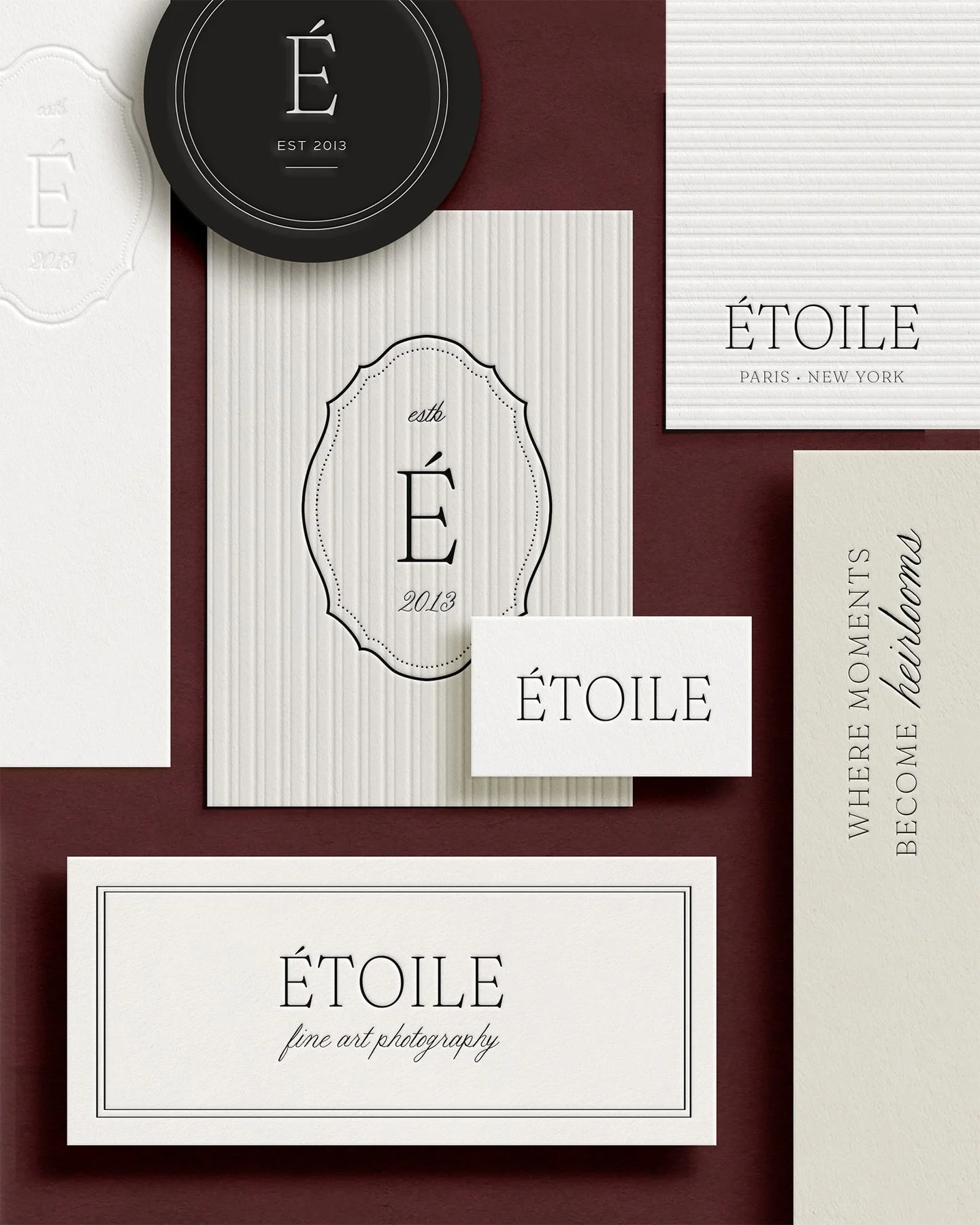 These colors!! The inspiration for this brand was old Hollywood glamour, with a few modern touches. Etoile is one of our favorite!