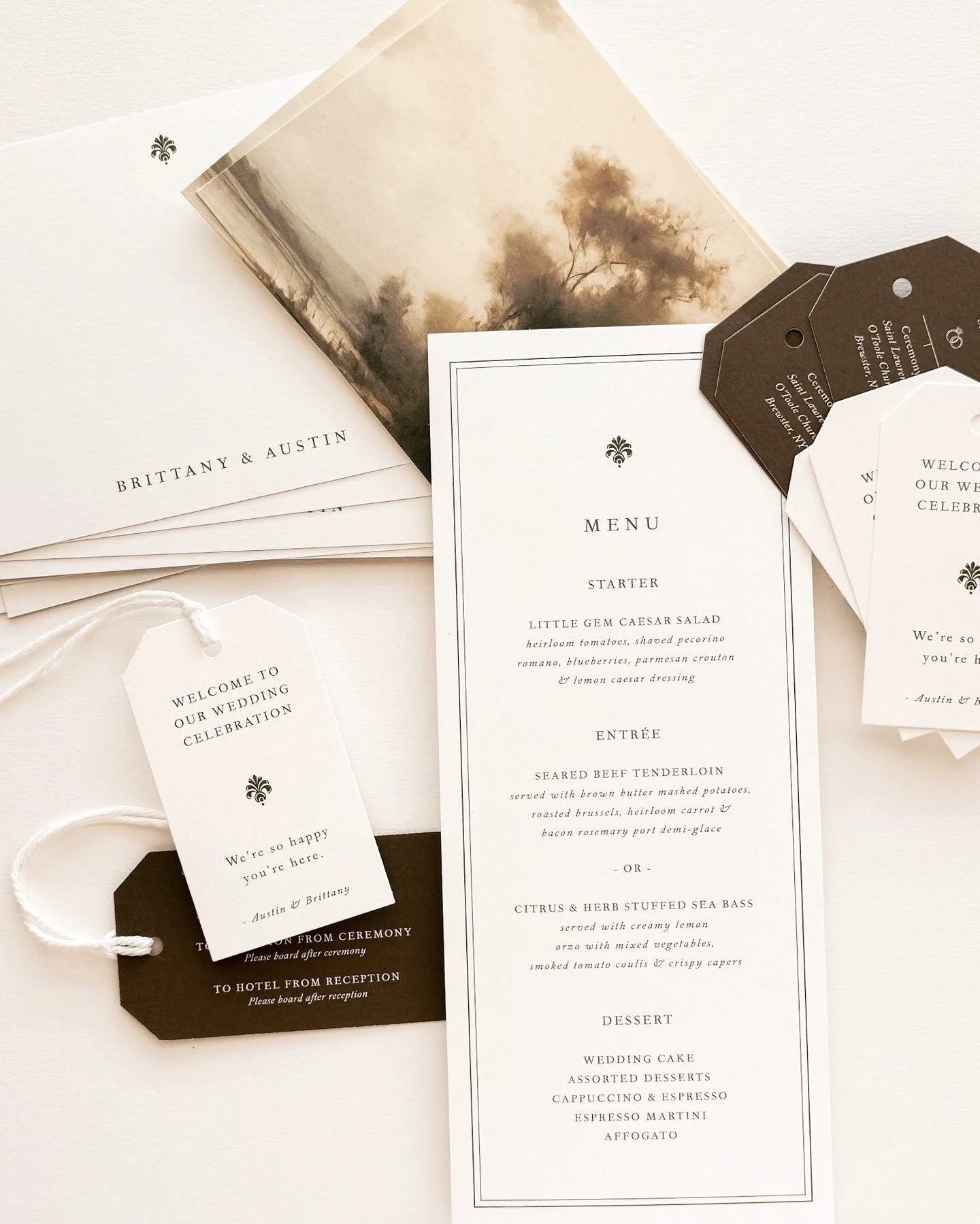 I have been working on being more intentional with my posts, and I ran across this beautiful custom day-of suite from last year that I just had to share. Feeling the vibes of the dark olive green and brown today! #weddingreception #weddingdayof #cust